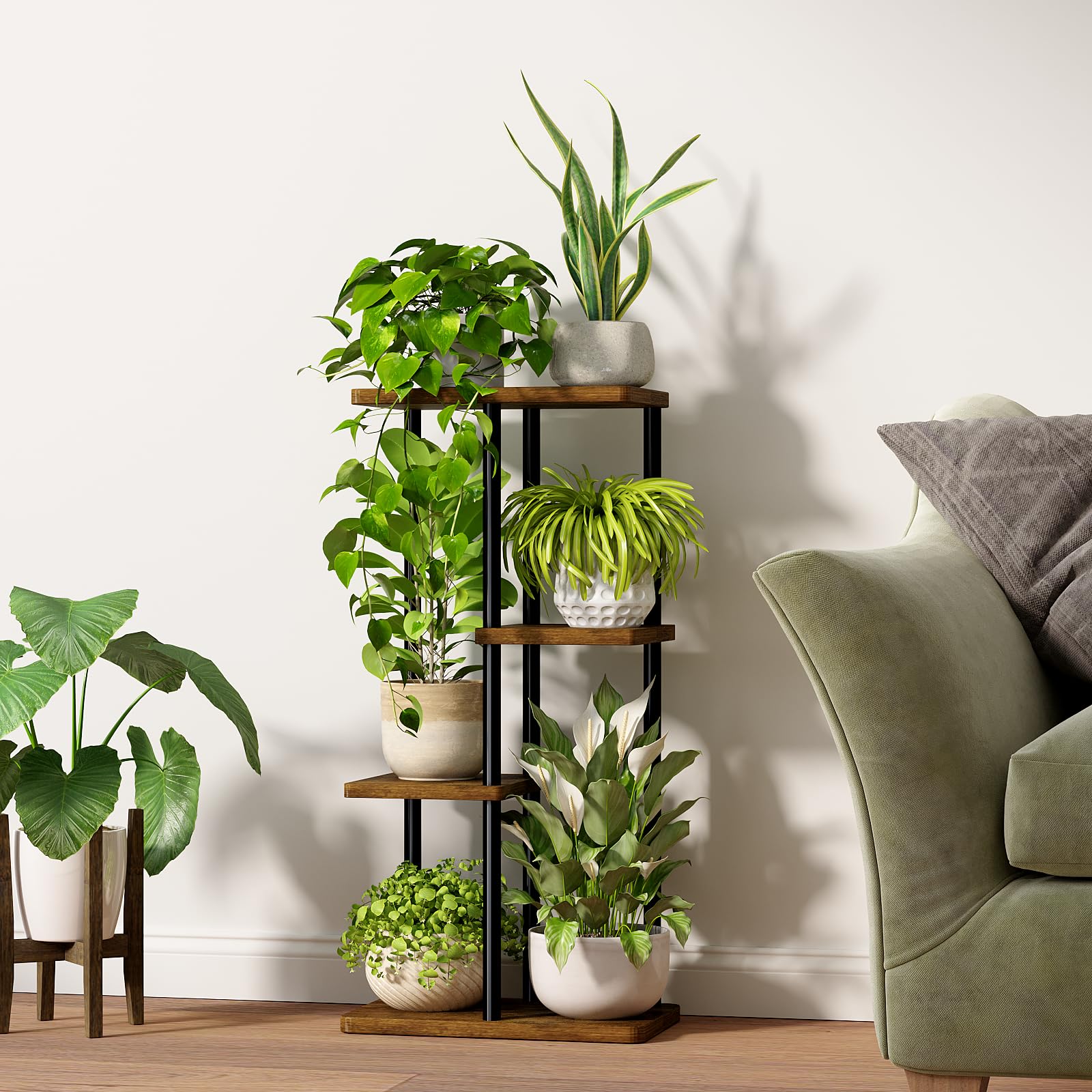 Bamworld 4 Tier Plant Stands Indoor - Image 3