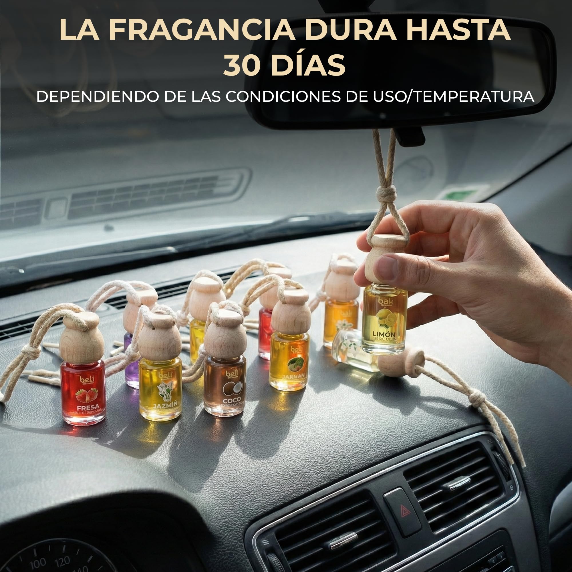 Ambientador de coche COCO 6 ml 0% alcohol