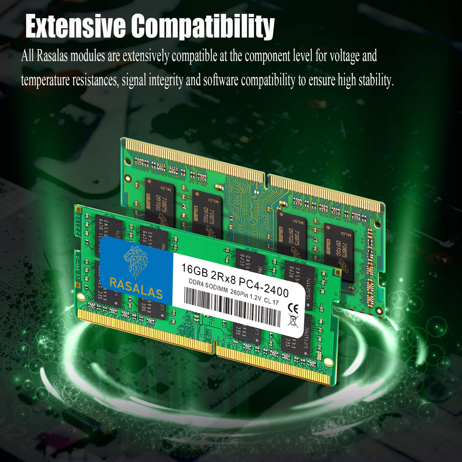 RASALAS 16GB DDR4-2400 SO-DIMM メモリ RASALAS 16GB DDR4-2400 SO-DIMM メモリ - メルカリ