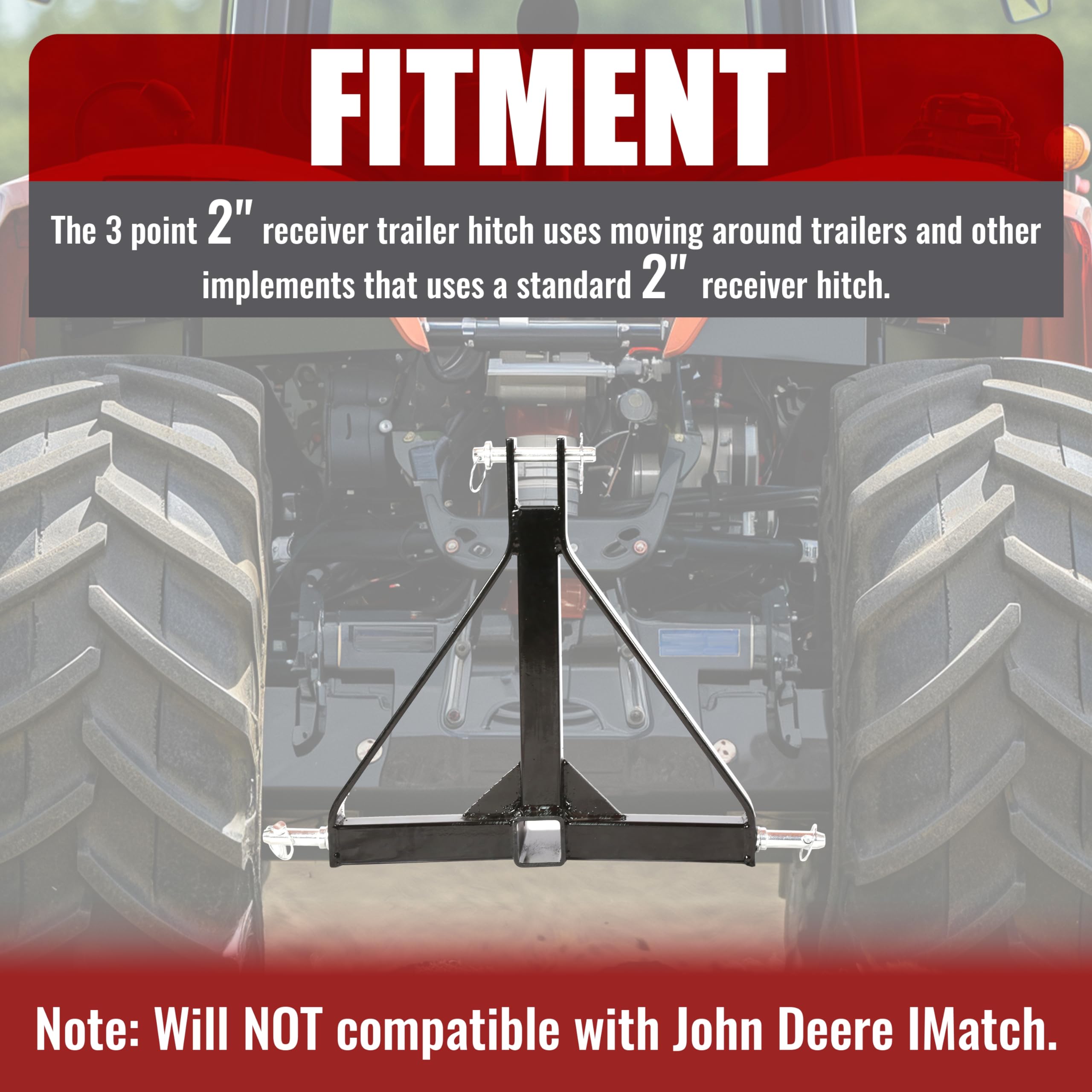 Amazon.co.jp: HECASA スタンダード 3ポイント 2インチ トレーラー