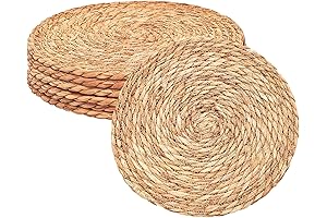 Round Woven Placemats Set: The Perfect Touch for Your Small Space Dining Needs