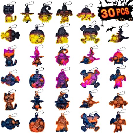 Halloween Mini Pop Fidget Toys