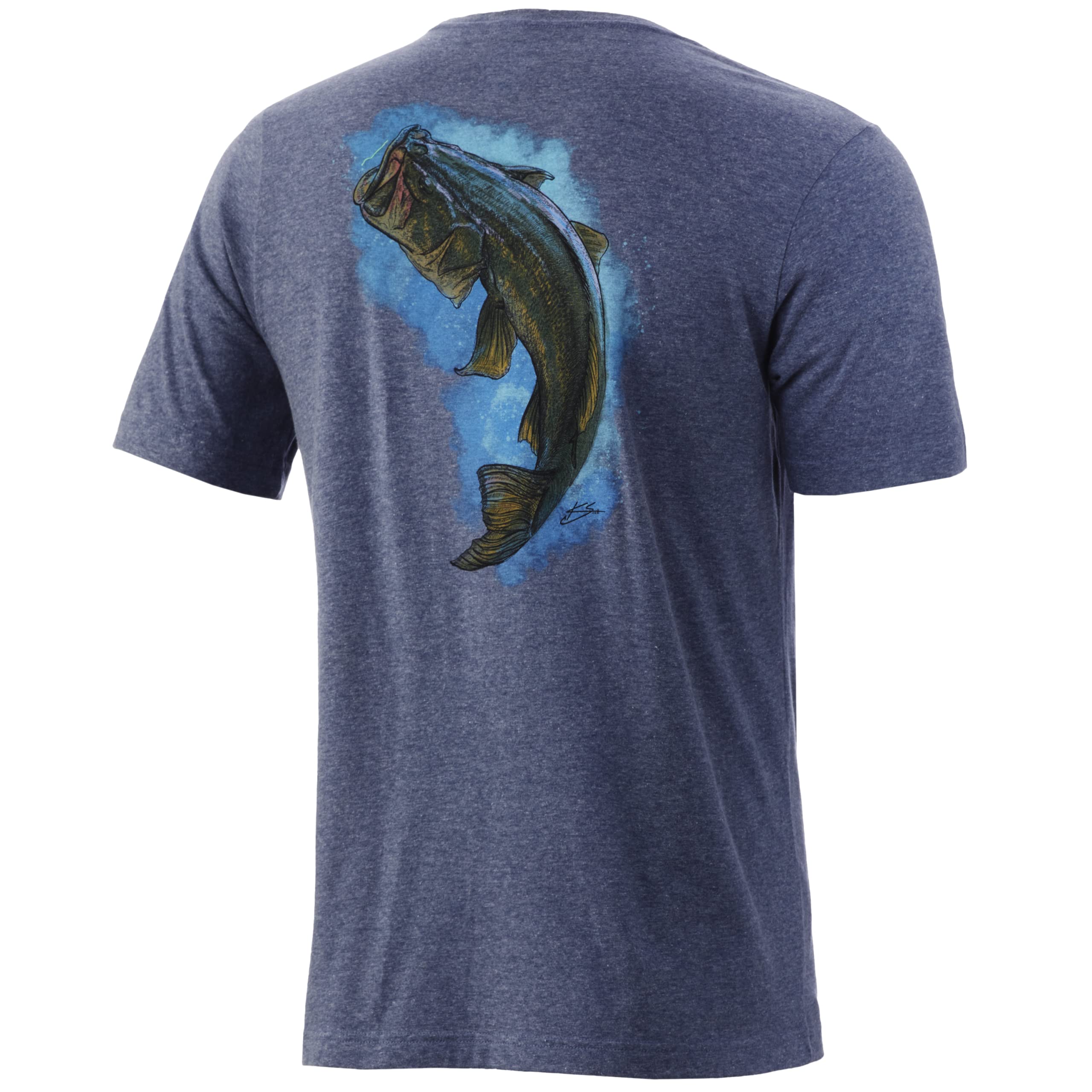 HUK Mens Performance Fishing Logo Tee, Short Sleeve T-Shirt for Men — view 84