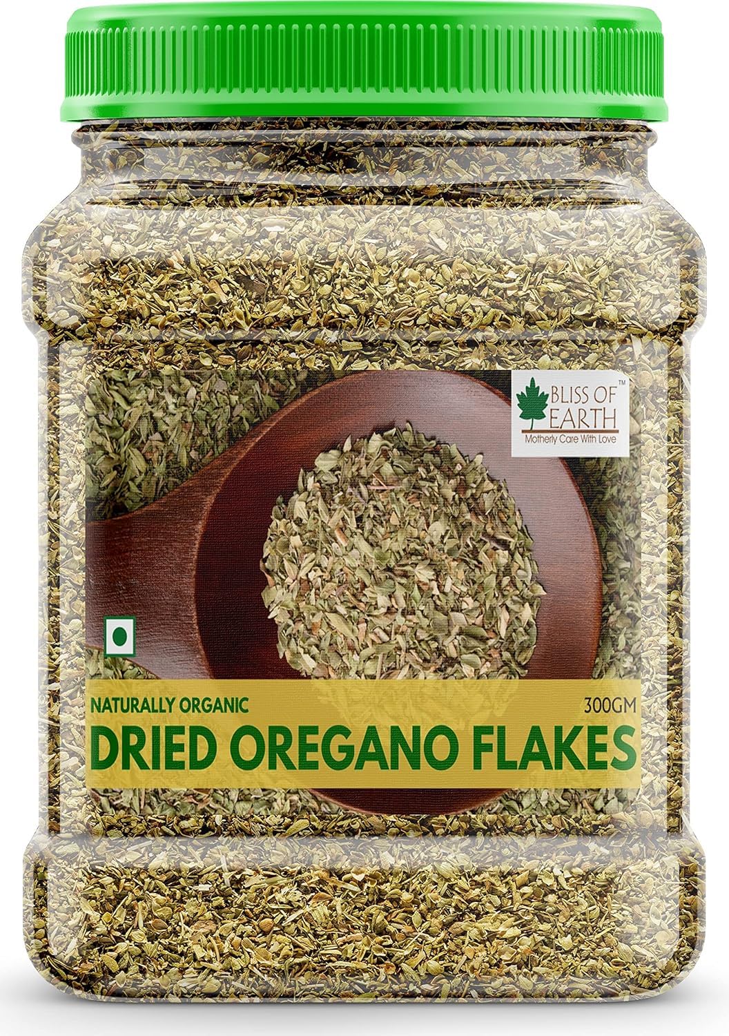 Bliss of Earth 300Gm Naturally Organic Dried Oregano Flakes For Seasoning On Pizza & Pasta