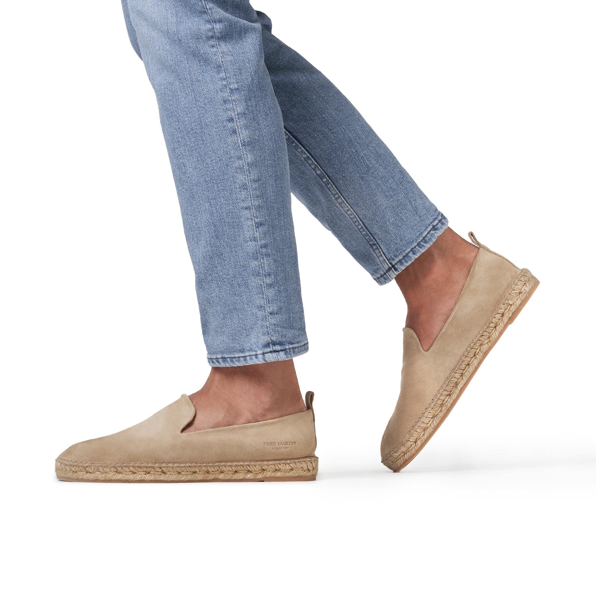 Fred Martin Collection, Espadrillas in camoscio e Iuta Uomo