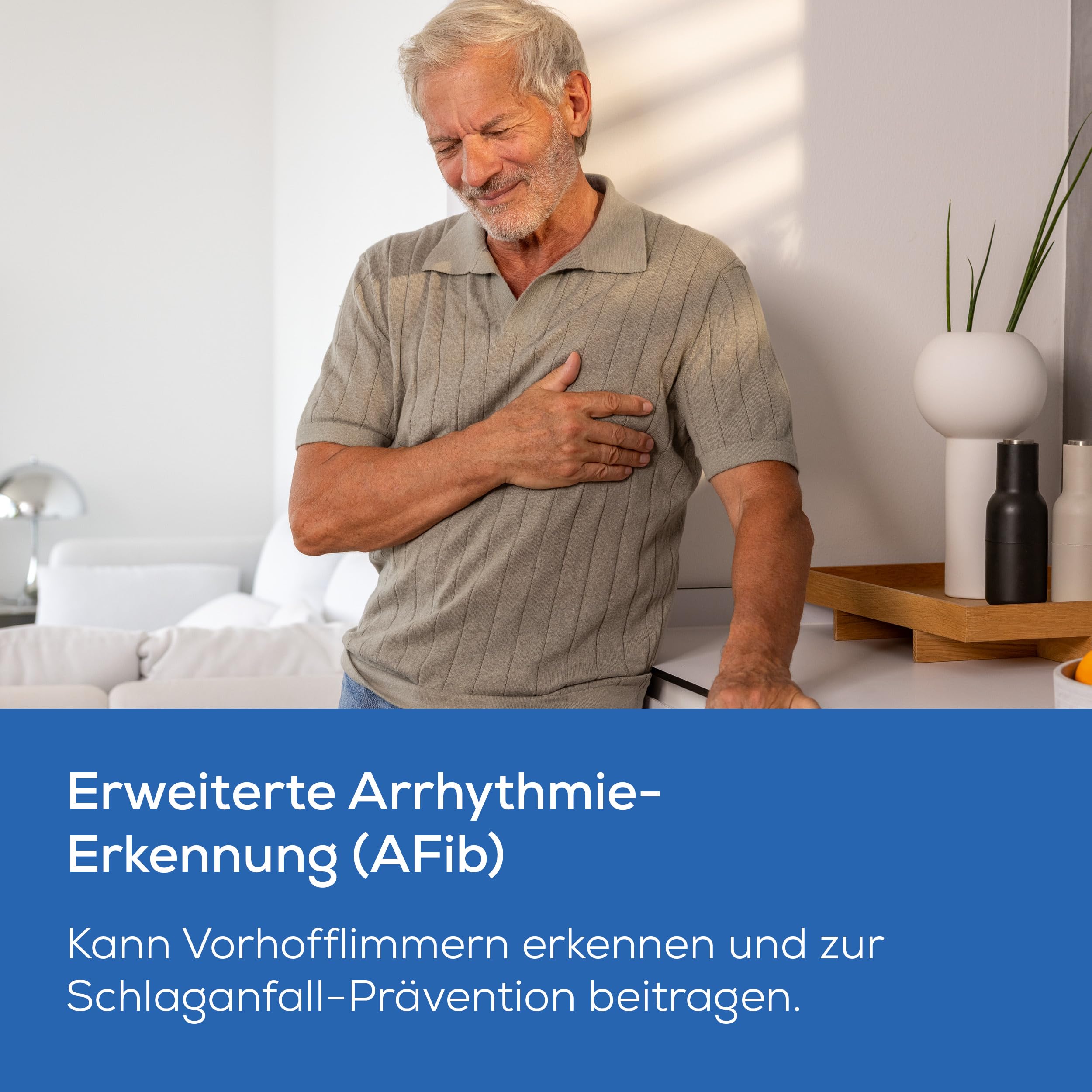 Beurer ME 95 Mobiles EKG, 1-Kanal EKG zur Aufzeichnung des Herzrhythmus, EKG Gerät für Zuhause, erkennt Vorhofflimmern, mit Akku, Herzfrequenzmonitor mit App, Datenübertragung zu Apple Health und co
