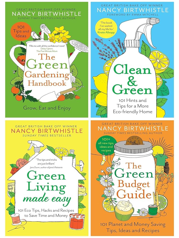 Nancy Birtwhistle Green Gardening 4 Books Collection Set