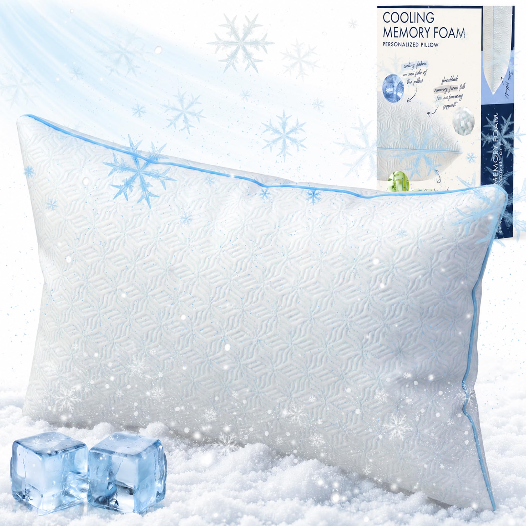 CLD COLLECTIONS Shredded Memory Foam Queen