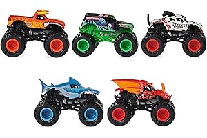 Official Monster Jam Garage 5-Pack: Domination Unleashed!