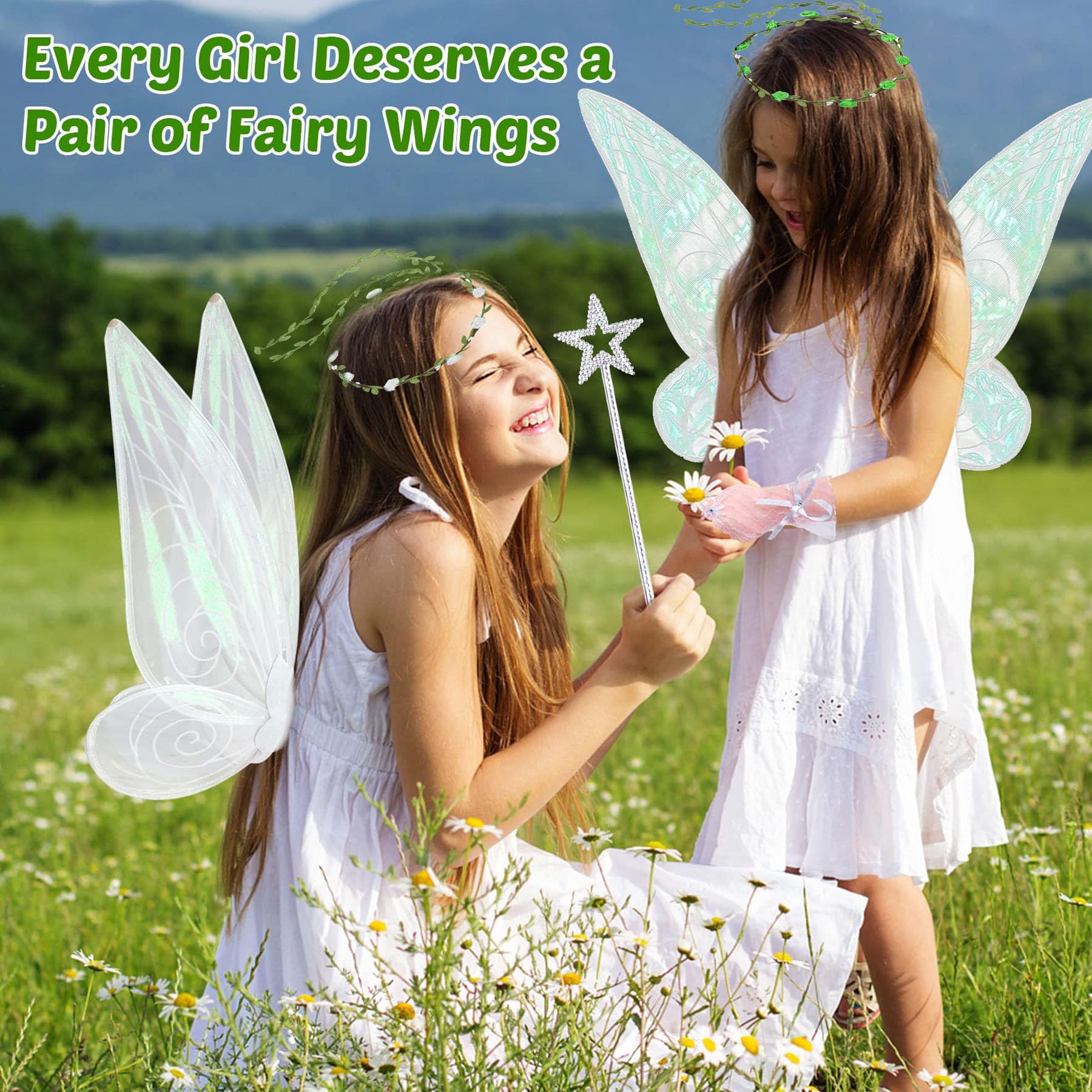 Ali Da Fata A Forma Di Farfalla Per Bambini E Adulti - Per Costumi E Feste | Brillanti E Colorate - Foto 6