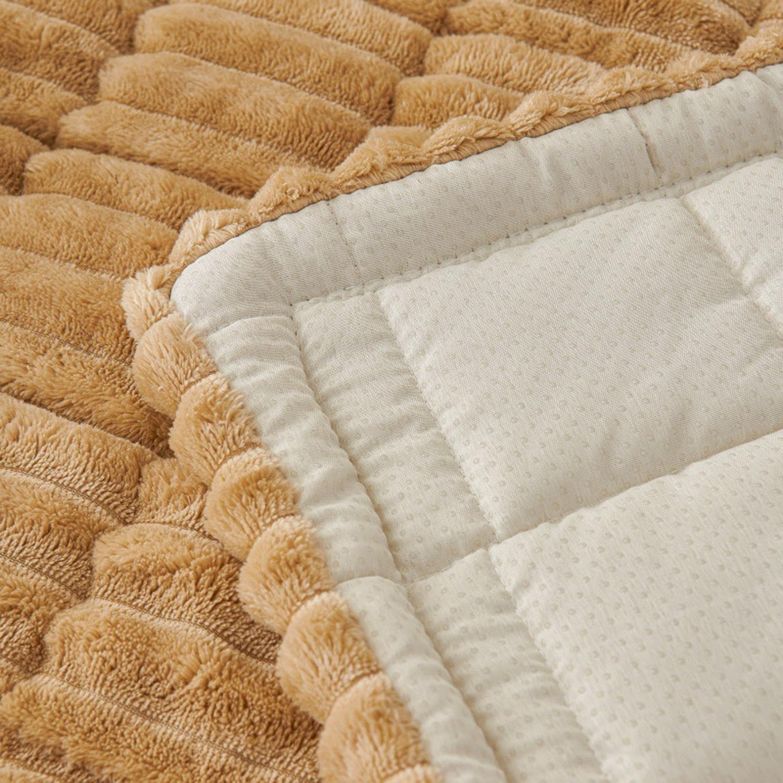 Funda Sofá Chaise Longue,Protector Sofá Acolchado Suave y Resistente,