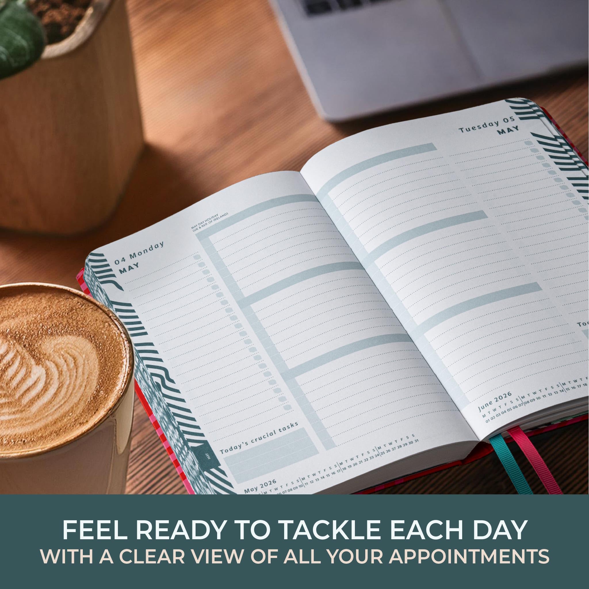 Boxclever Academic Diary 2025-2026 Page A Day A5. Daily Planner 2025 ...