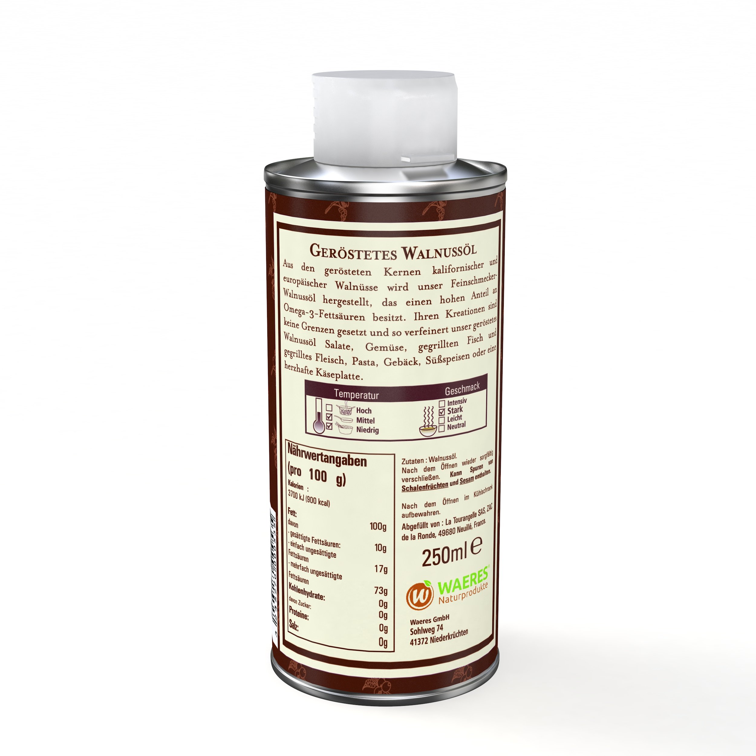 La tourangelle aceite de nuez 250 ml – juego de 3
