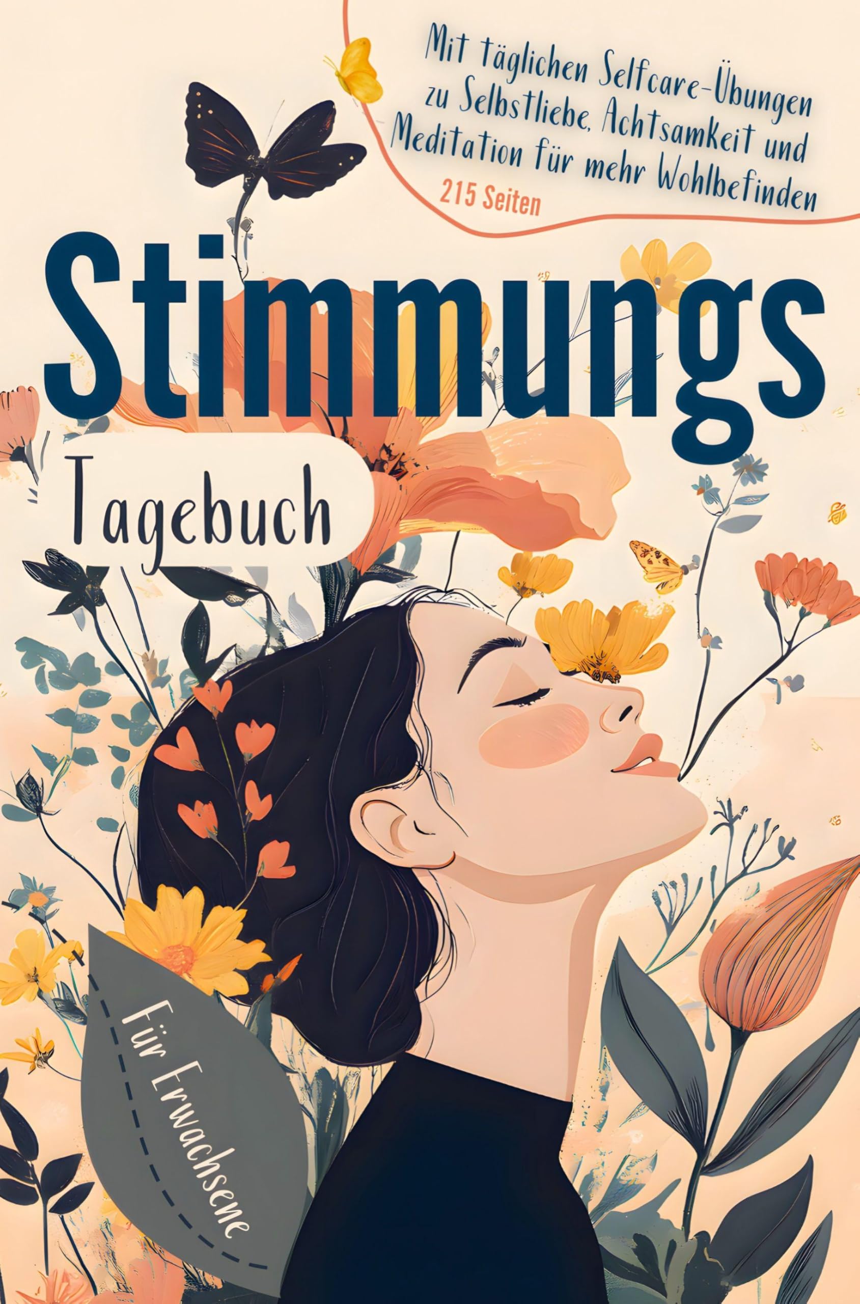 Stimmungstagebuch – Stimmungstagebuch für Erwachsene – Selbstreflexion und Selfcare über 12 Wochen