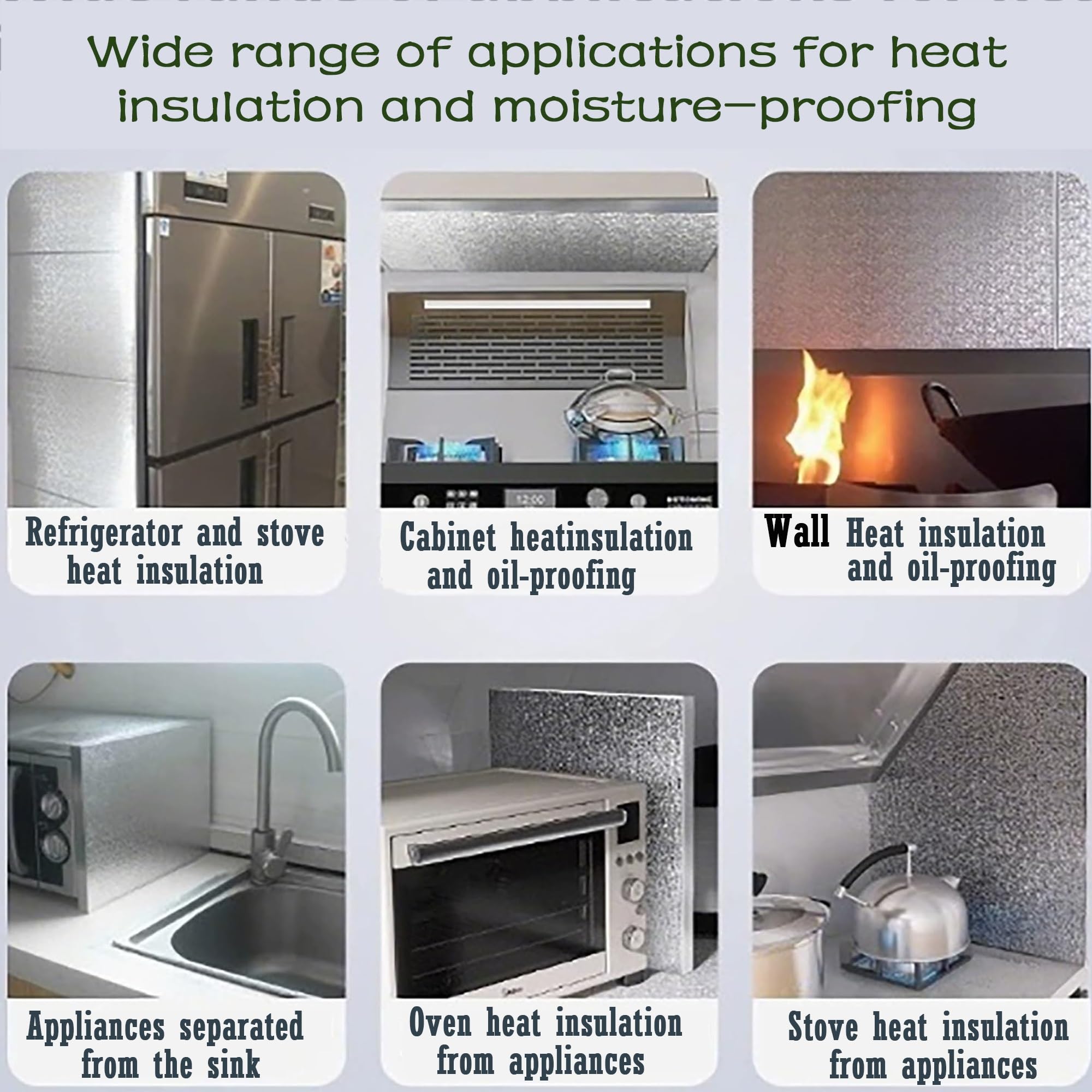 Tabla de salpicaduras no inflamable para parrilla, estufa, horno, refrigerador, protector contra salpicaduras de alta temperatura para cocina, protector contra incendios multiusos