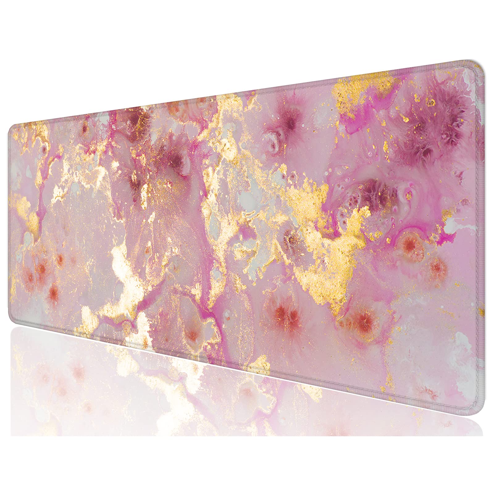 Desk Mat, 32" x 12" XXL Extended Large Gaming Mouse Pad, Desktop Decor Desk Pad, Cute Men Women Office Supplies and Accessories, XL Mouse Mat for