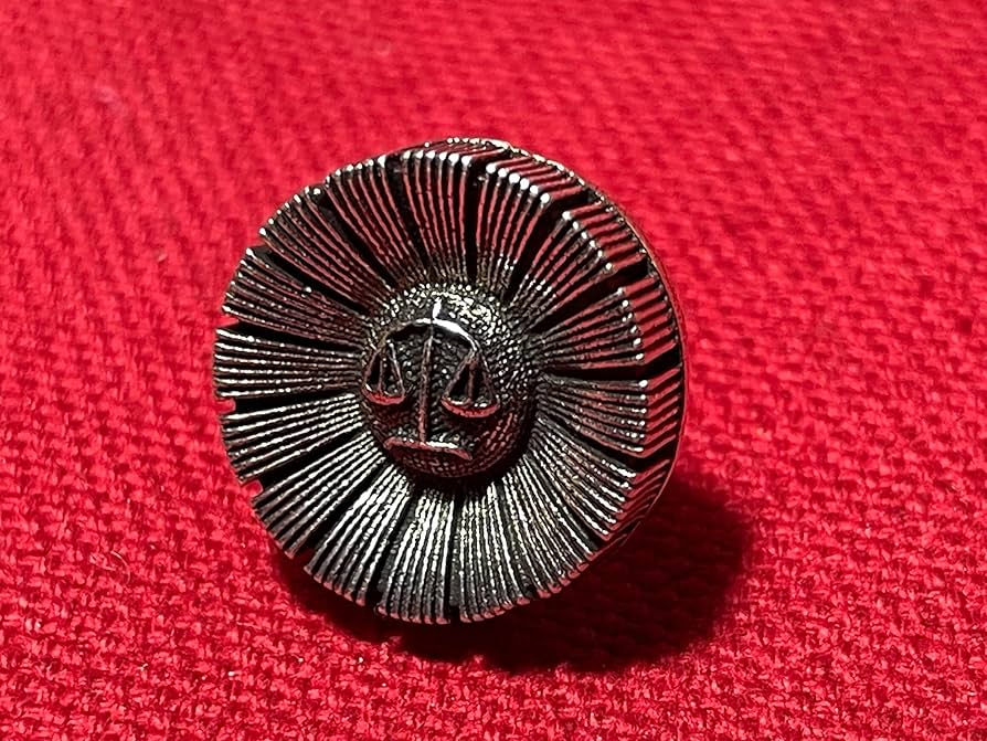 Amazon.co.jp: 撮影用アイテム 弁護士 風 バッジ レプリカ 側面