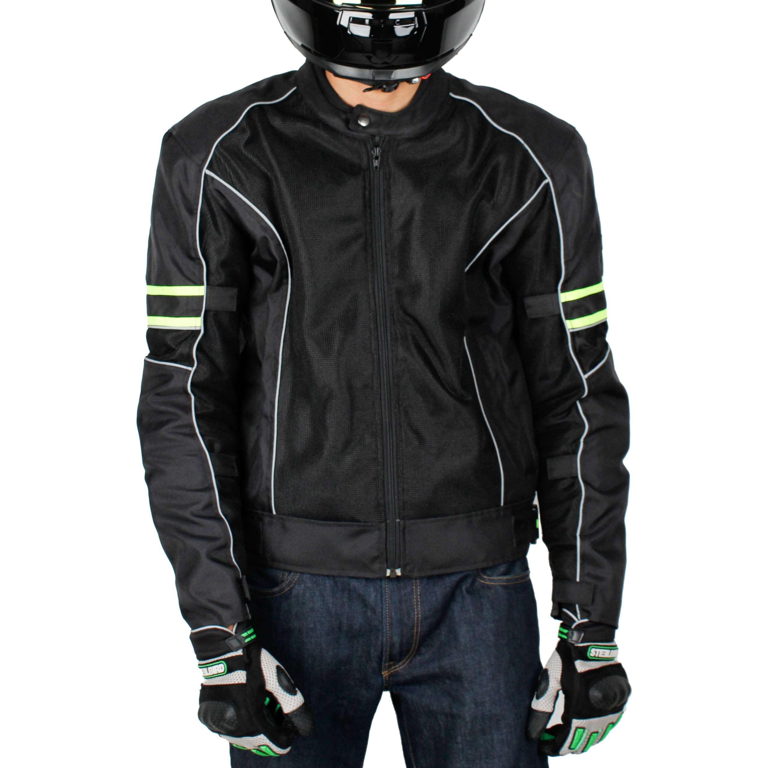 SteelbirdKhardungla Riding Jacket with Impact Protection and Abrasion Resistance Removable CE Level 2 Protector