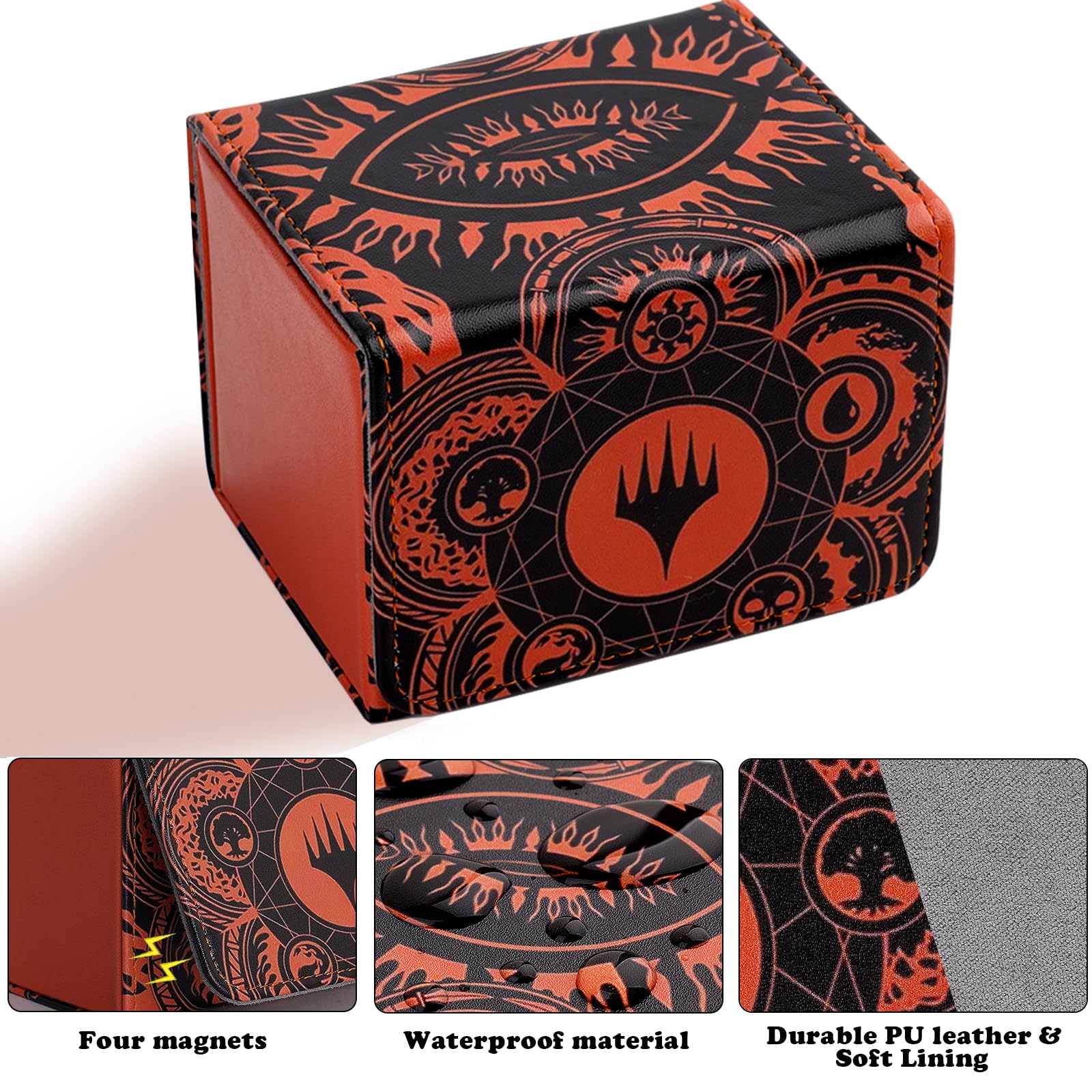 Amazon.co.jp: MTGカード用デッキボックス Trading Commander デッキ