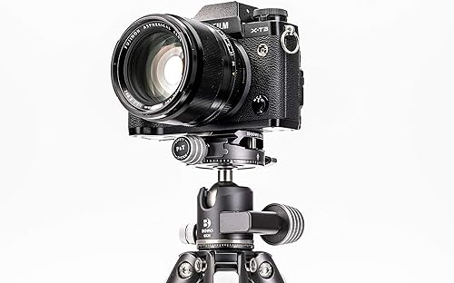 Miniatura 8 de Benro Tortoise Series TTOR03C Trípode de fibra de carbono sin columna y cabezal de 3 secciones GX25