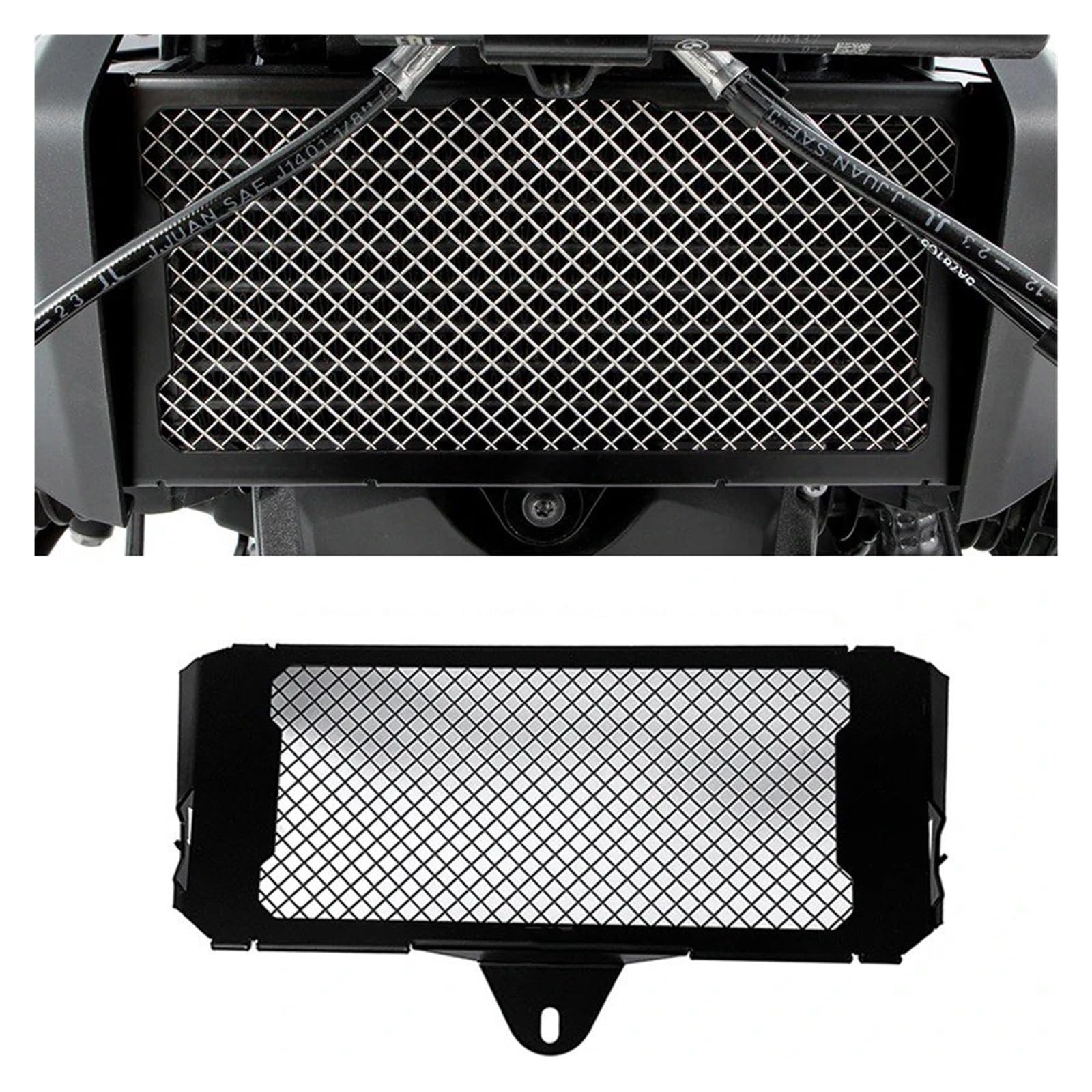 Protezione Radiatore Moto Per BMW R12 NineT R 12 2024 2025 Griglia Radiatore Griglia Radiatores Motos | Accessori moto Protezione della griglia Protezione della protezione del radiatore dell'olio(Black.)