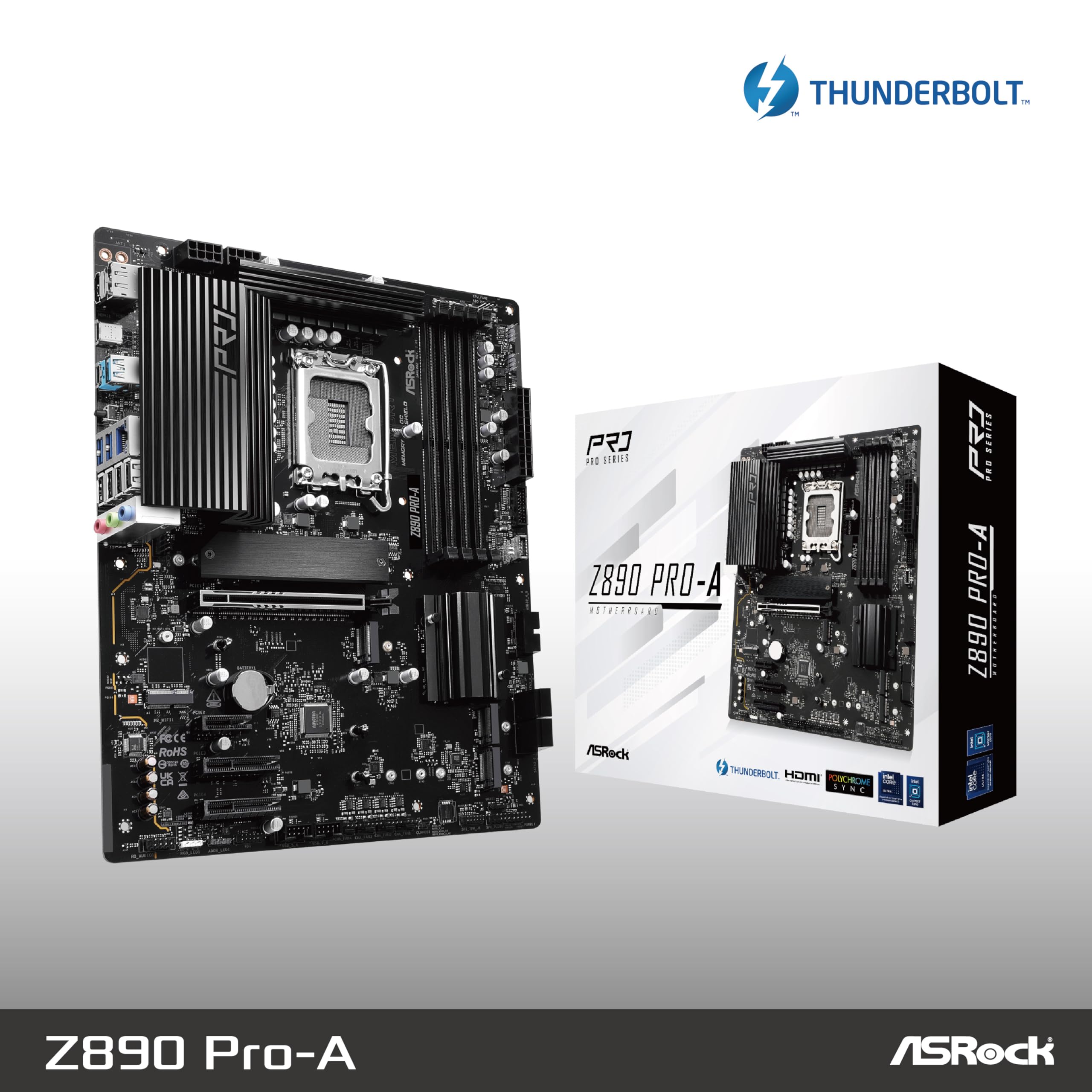 Amazon | ASRock マザーボード Z890 Pro-A Intel CPU Core Ultra