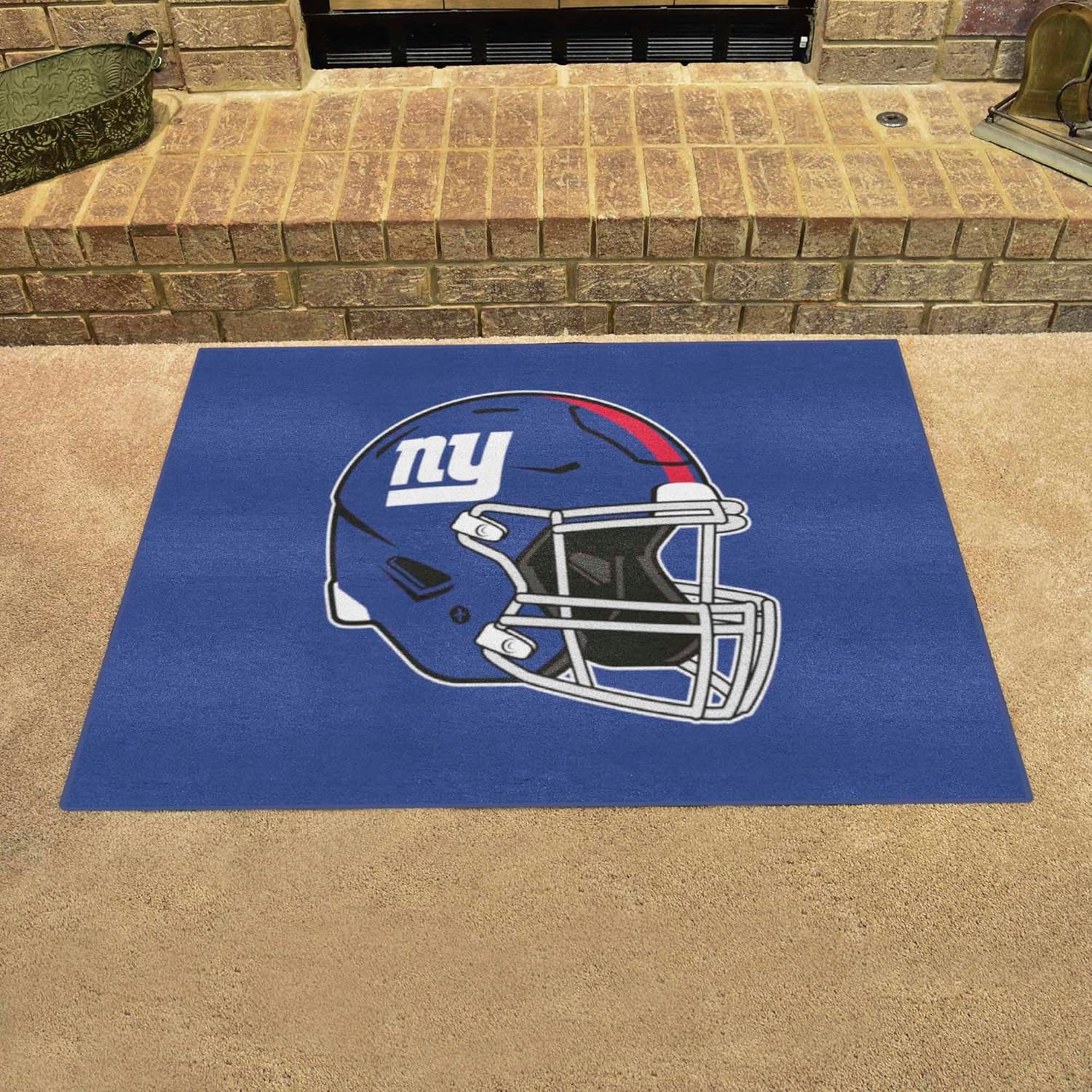 FANMATS NFL New York Giants Nylon Face All-Star Rug , 34"x45"