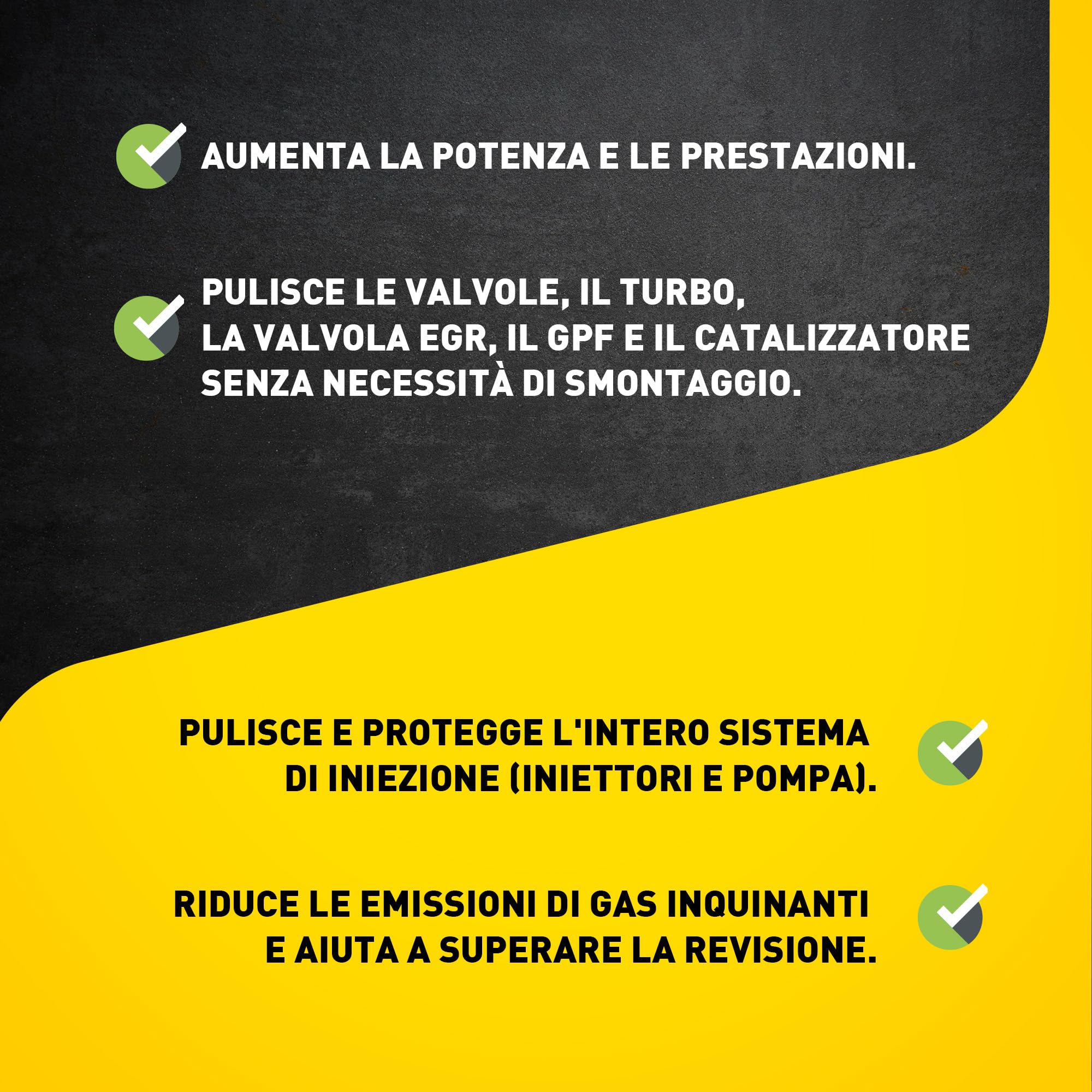 Bardahl - Pulitore 5 in 1 Benzina - Additivo Multifunzionale per la Completa Pulizia dei Motori a Benzina, Aumenta la Potenza e Le Prestazioni, 500 ml