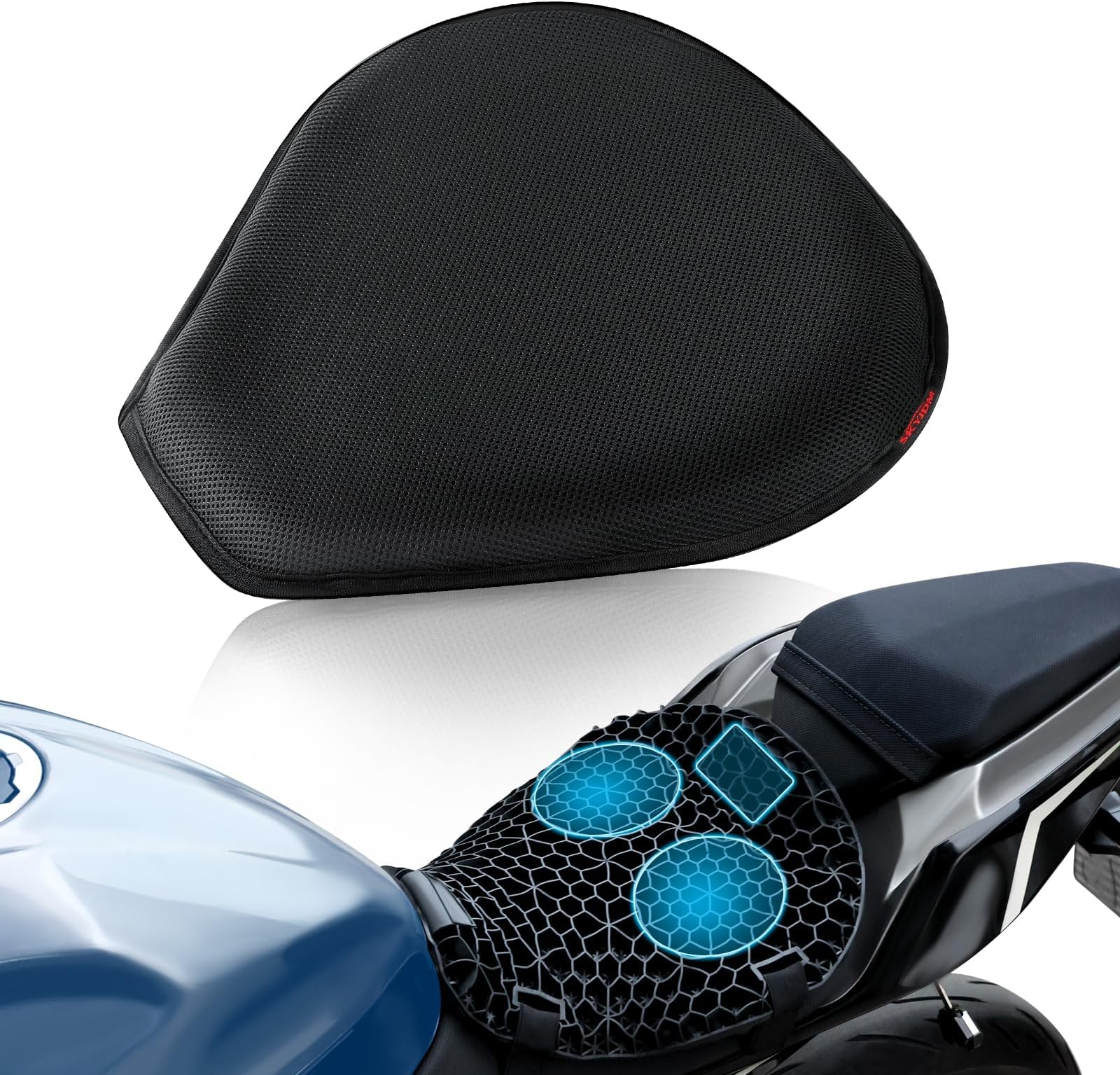 Billet Proof Designs AIRHAWK® Motorcycle Seat Cushion