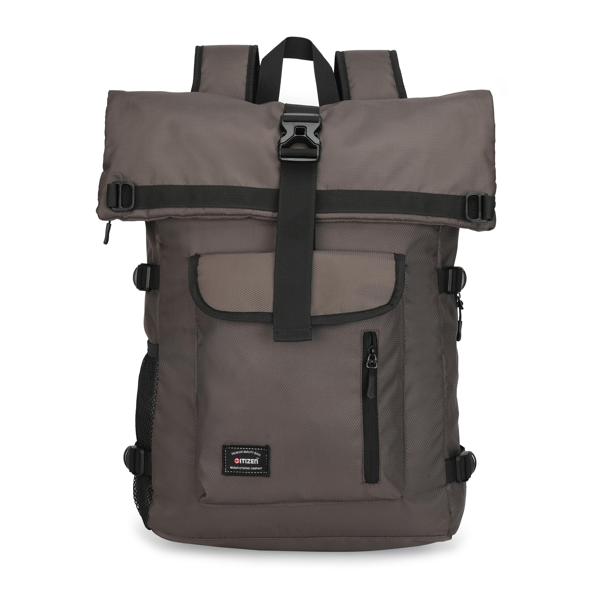Casual Pro 95 Travel Backpack | Durable Star Dubby Polyester Fabric | Laptop Compartment | Rolling Flap | Hiking Trekking Bag Rucksack Bag for Men & Women-image-39