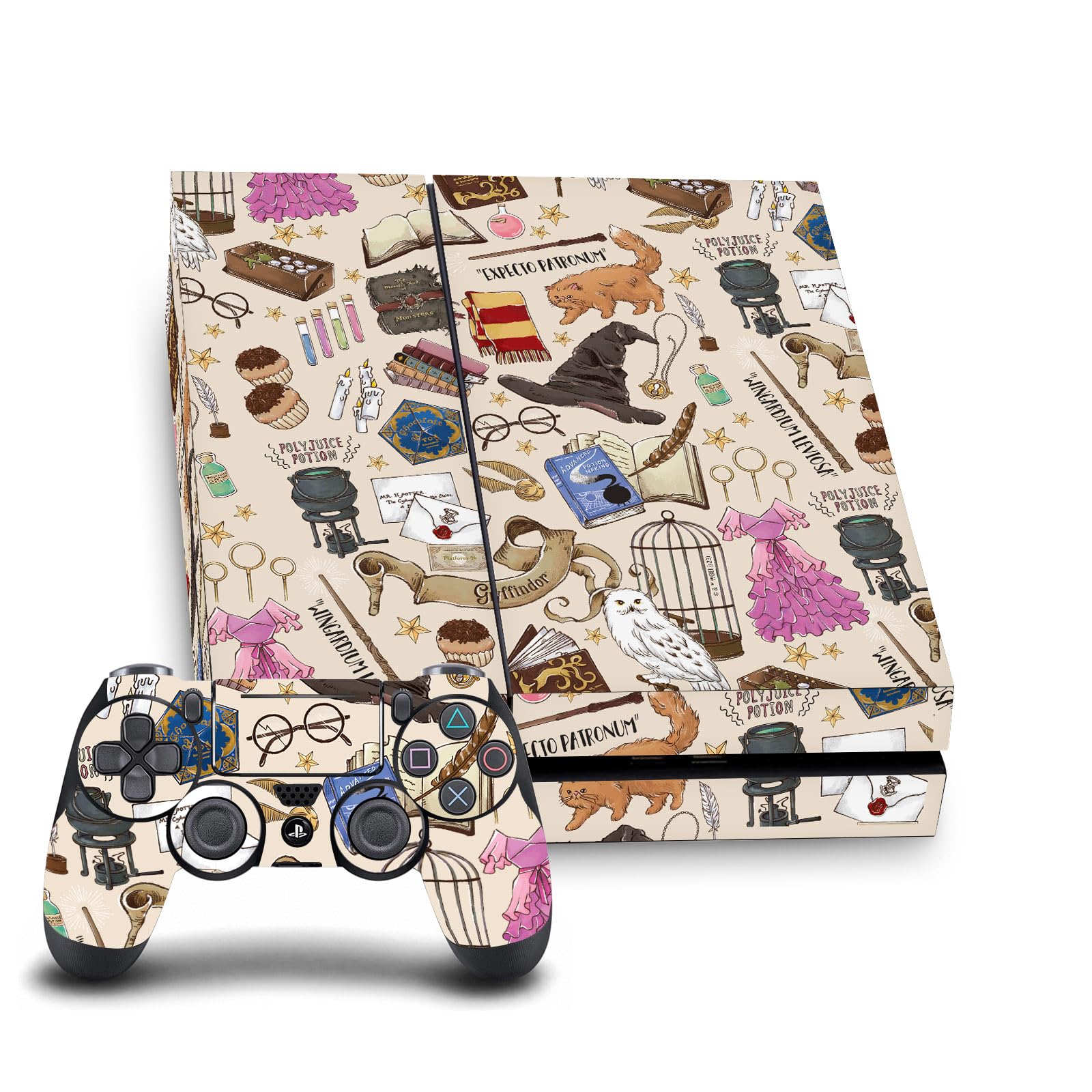 Peau vinyle Harry Potter PS4 protège des rayures et traces - 7