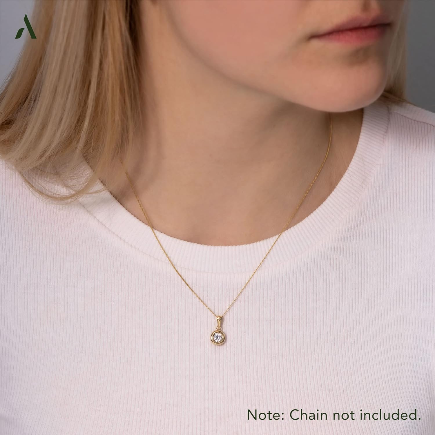 9 karaat ketting met hanger met parel en zirkonia voor dames | Lucardi-NL 9 karaat ketting met hanger met parel en zirkonia voor dames | Lucardi-NL