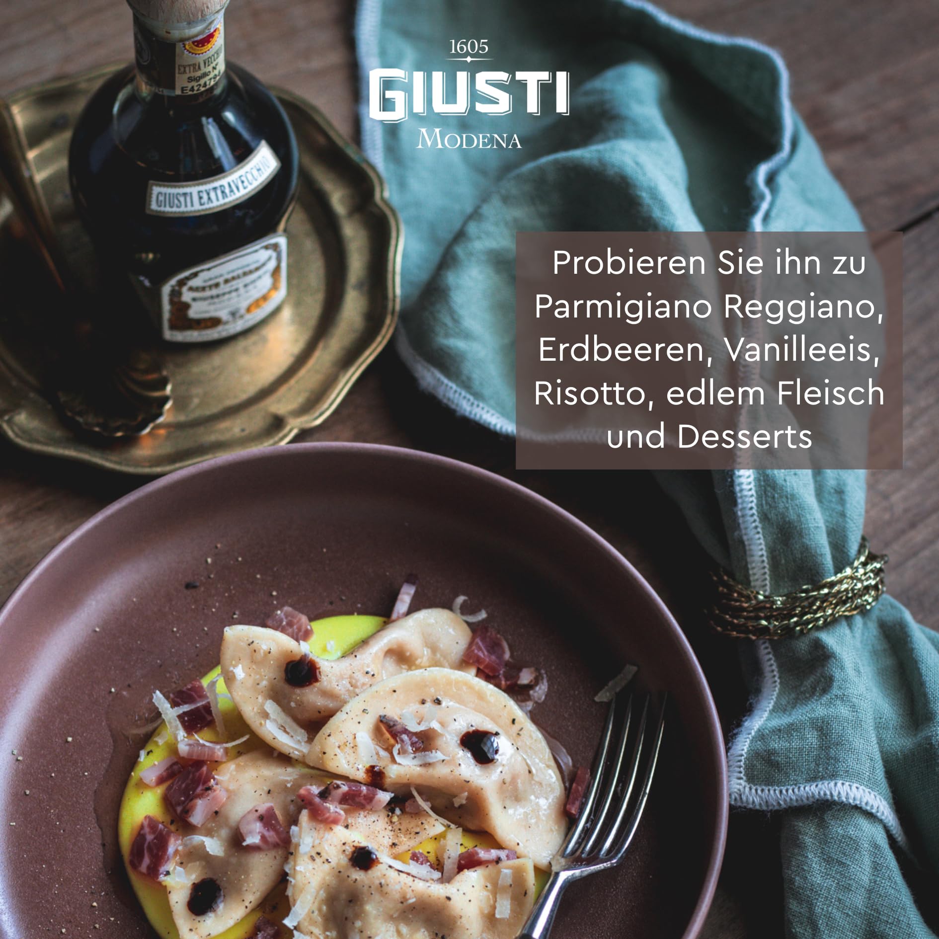 Giusti - Traditioneller Balsamico-Essig aus Modena - Extravecchio - 100ml