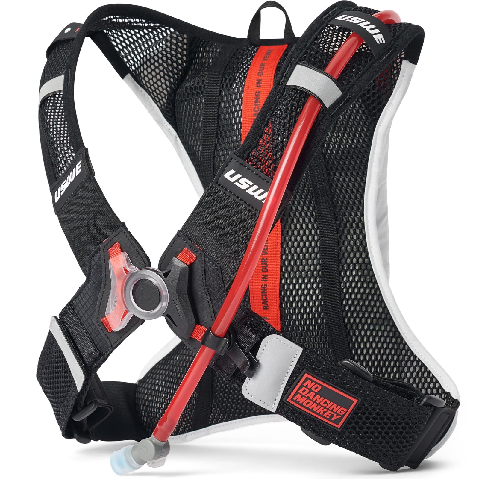 USWE Race 2.0, Ultra Lightweight Hydration Backpack with 2.0L / 70oz Water Bladder, Leak Proof Pack for Gravel MTB, Running - Image 2