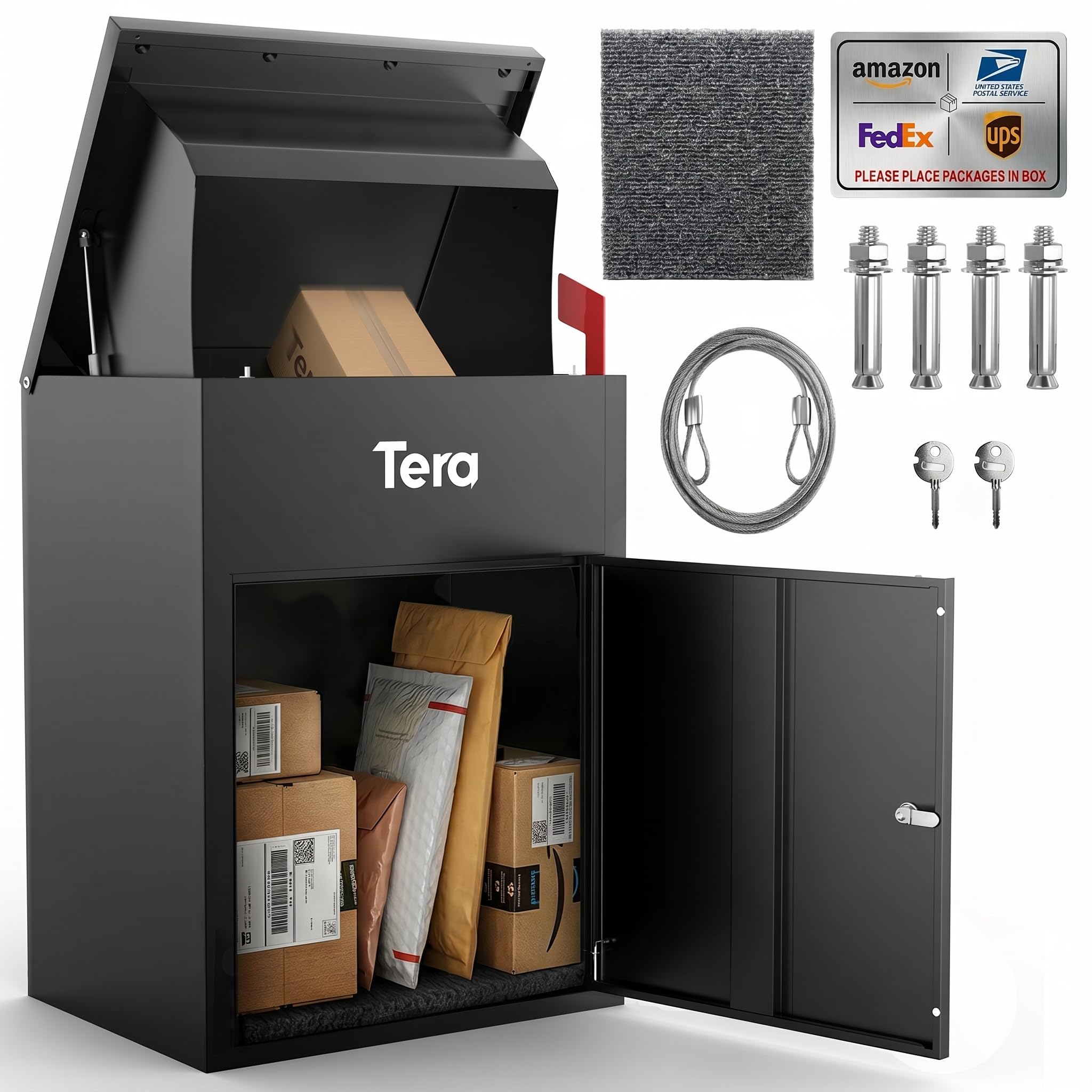 Amazon.com: Tera Package Delivery Boxes for Outside: No Assembly