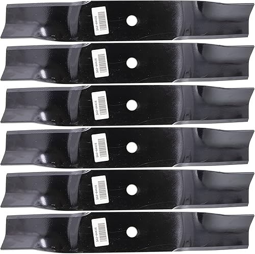 Miniatura 2 de CUB CADET 942-04416 Hoja de 19" Paquete de 6 cubiertas de 54" Pro X 654 Z 154 554 Tank Z-Force