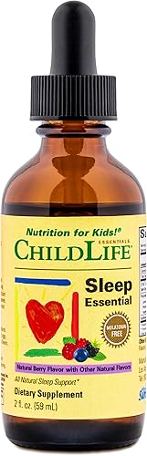 Miniatura 5 de CHILDLIFE ESSENTIALS Sleep Essential - Ayuda natural para dormir para niños, promueve la relajación y el sueño saludable, sin melatonina, sin