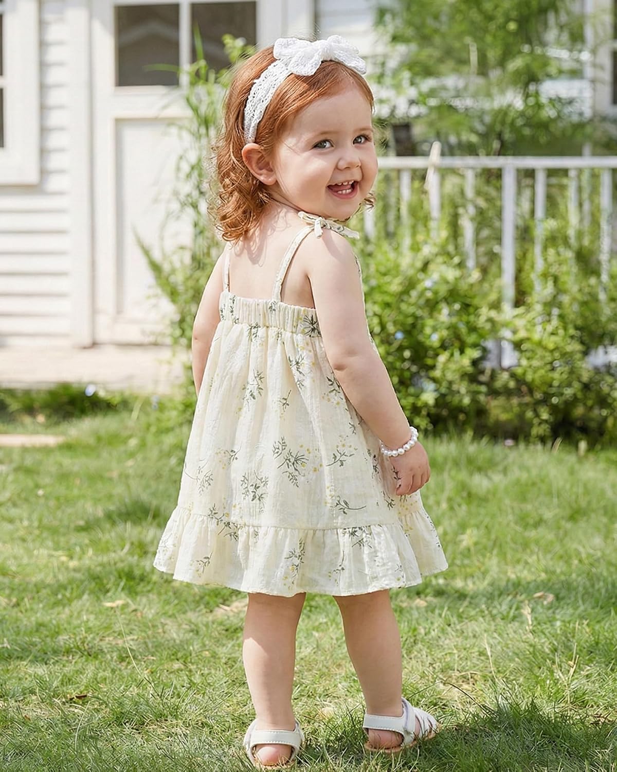 Baby Girl Clothes Toddler Dress Summer Infant Outfits 3-24 Months image 3