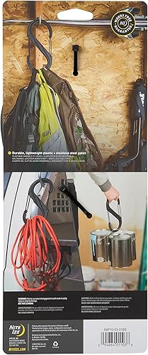 Miniatura 8 de Mosquetón Clip, 10-38 in., Plástico, Negro