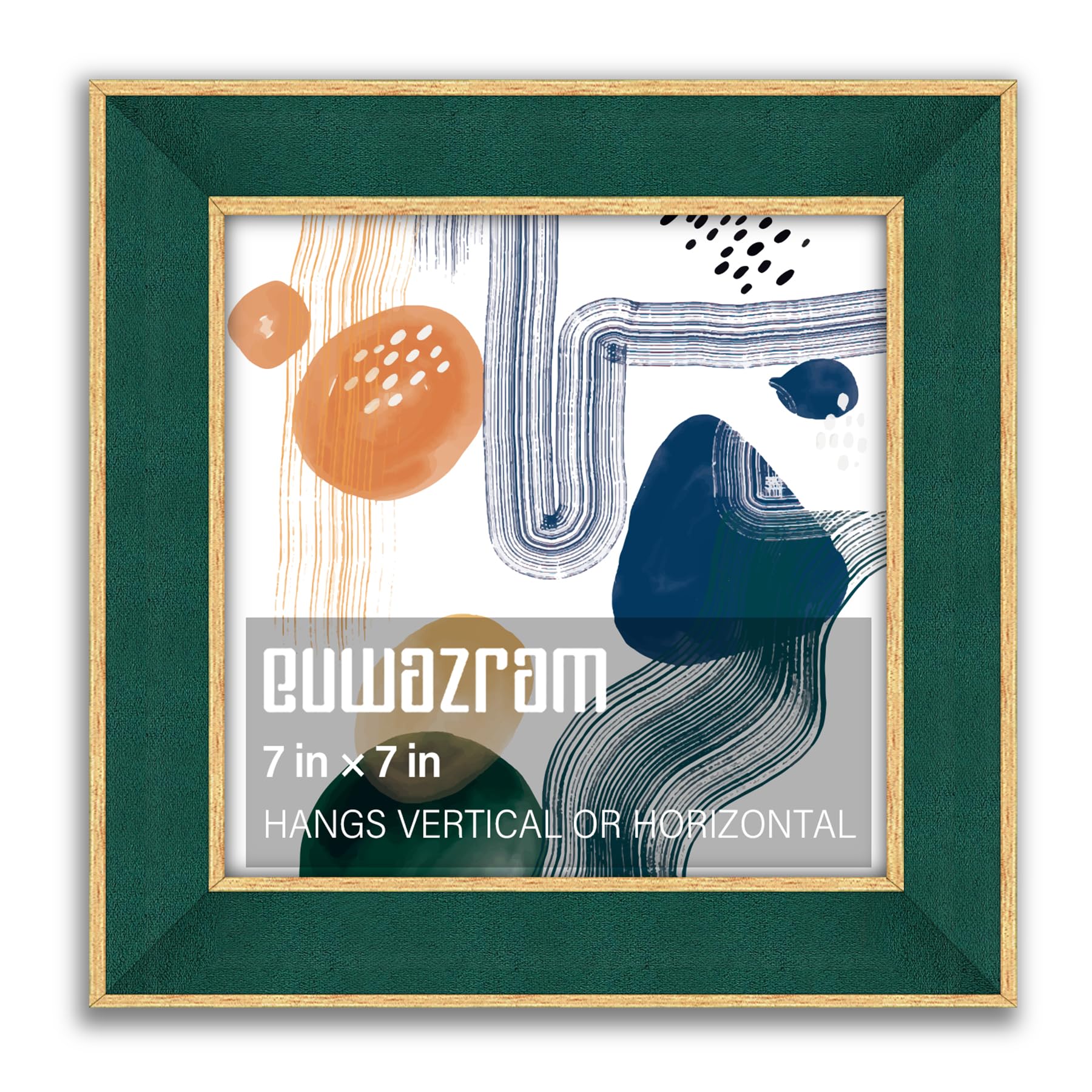 Suede 7x7 Frame Euwazram