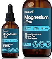 Vista 1 de Magnesium Complex Plus 2 fl oz Liquid Drops - Advanced Magnesium Citrate, Glycinate, L-threonate with Vitamins B6, D, C Supplement - High Potency