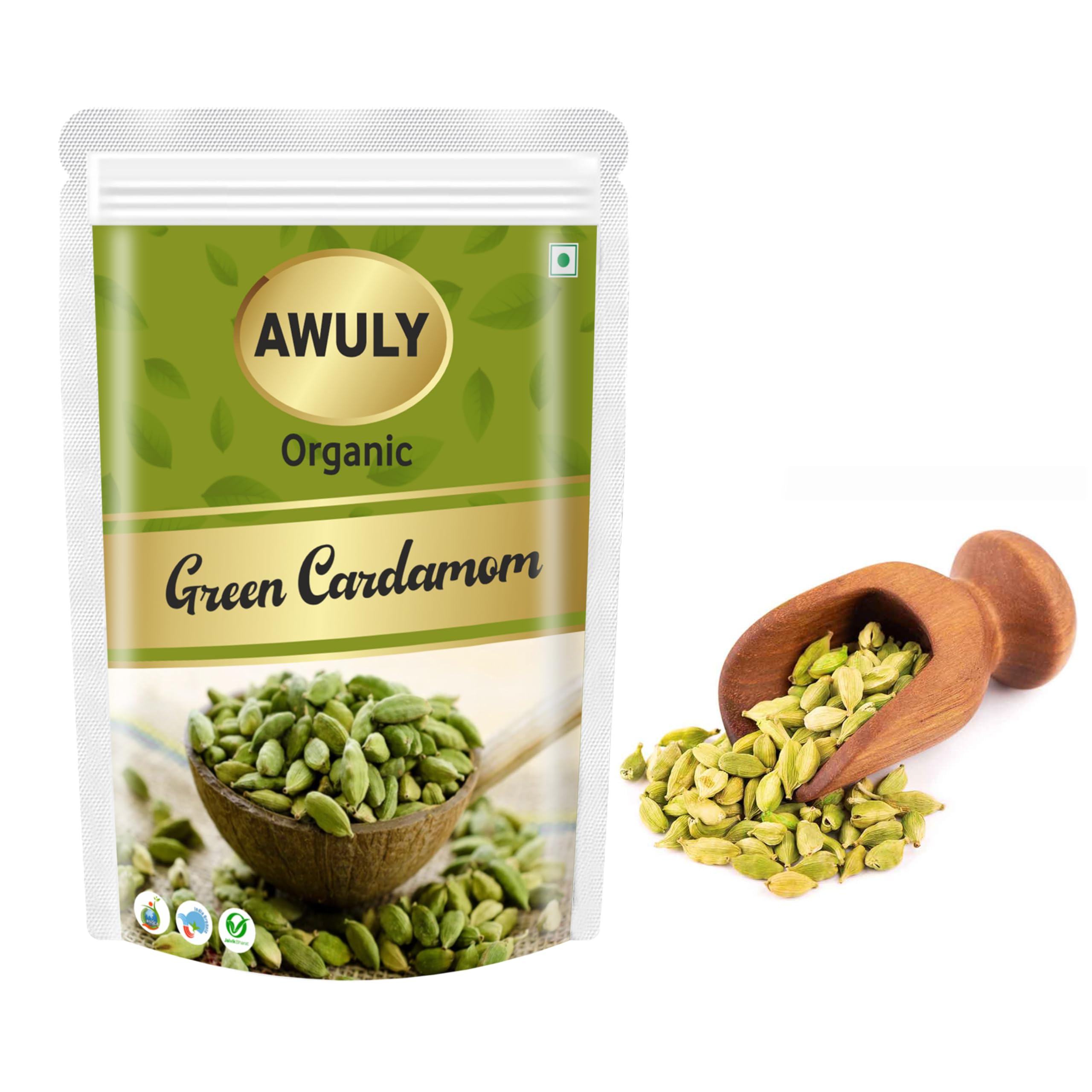 AWULY Organic Pure Whole Green Cardamom Big 8MM+ Bold Fresh | Cardamom Sabut Elaichi Grade - Big Size | Elaichi/Rich Aromatic Spice For Cuisine, Food, Tea, Cooking, Rabri, Biryani (1000) (B0CX8FKC39) Amazon Price History, Amazon Price Tracker