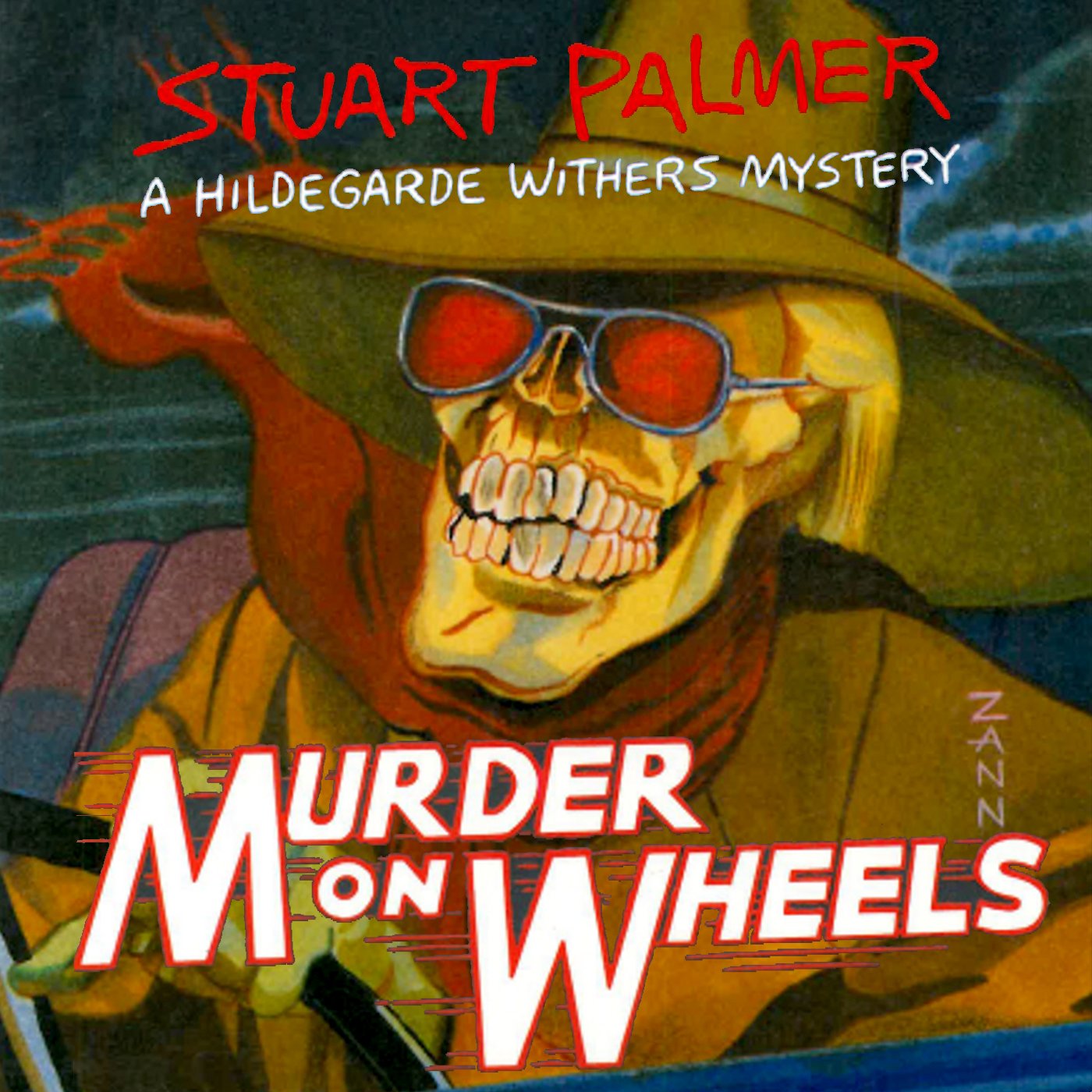 Cover art for Murder on Wheels