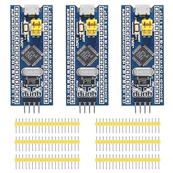 ALMOCN 3pcs STM32F103C8T6 ARM STM32 Minimum System Development Board Module STM32F103C8T6 Core Learning Board for Arduino