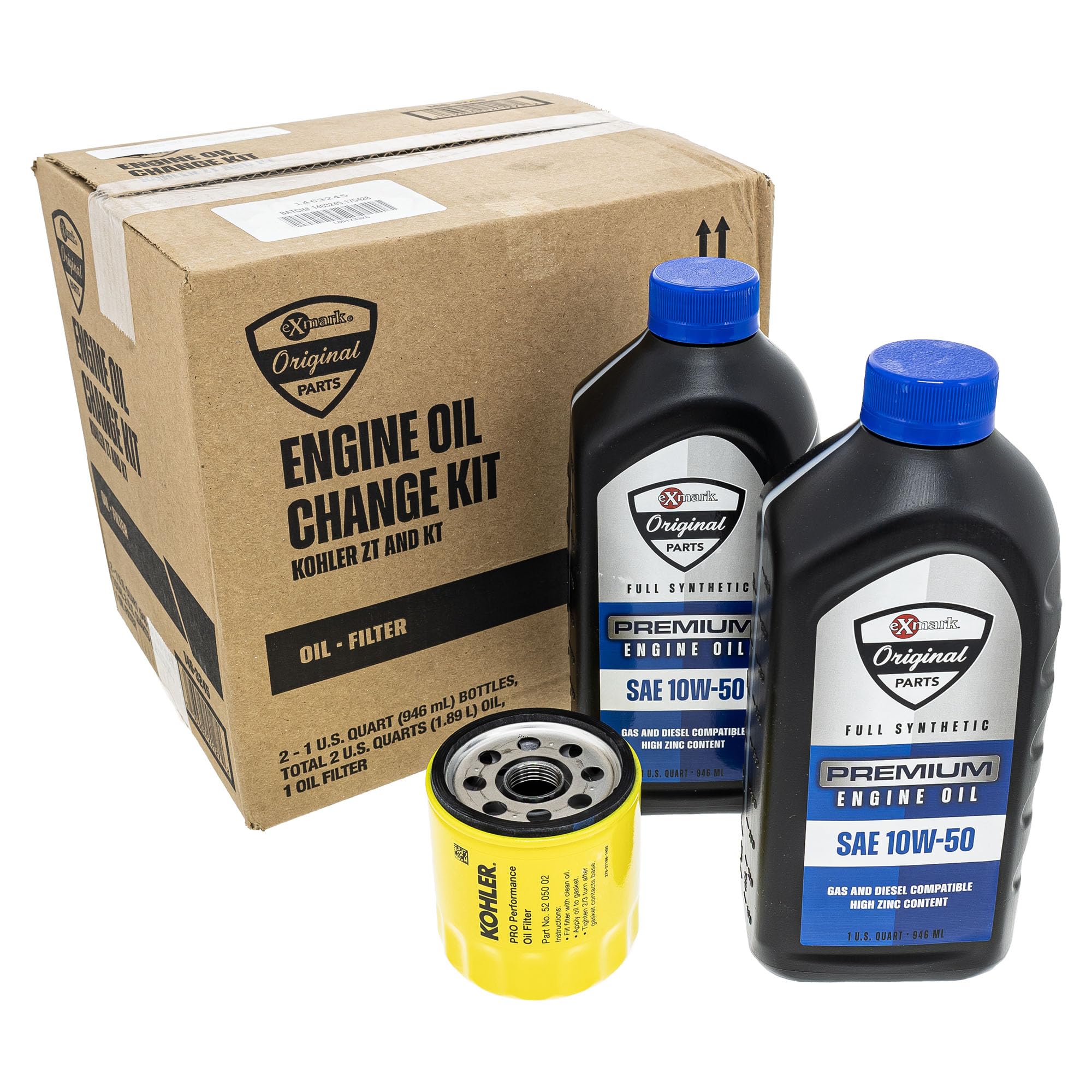 Amazon.com : Exmark 146-3245 Oil Change Kit for Kohler ZT KT 710