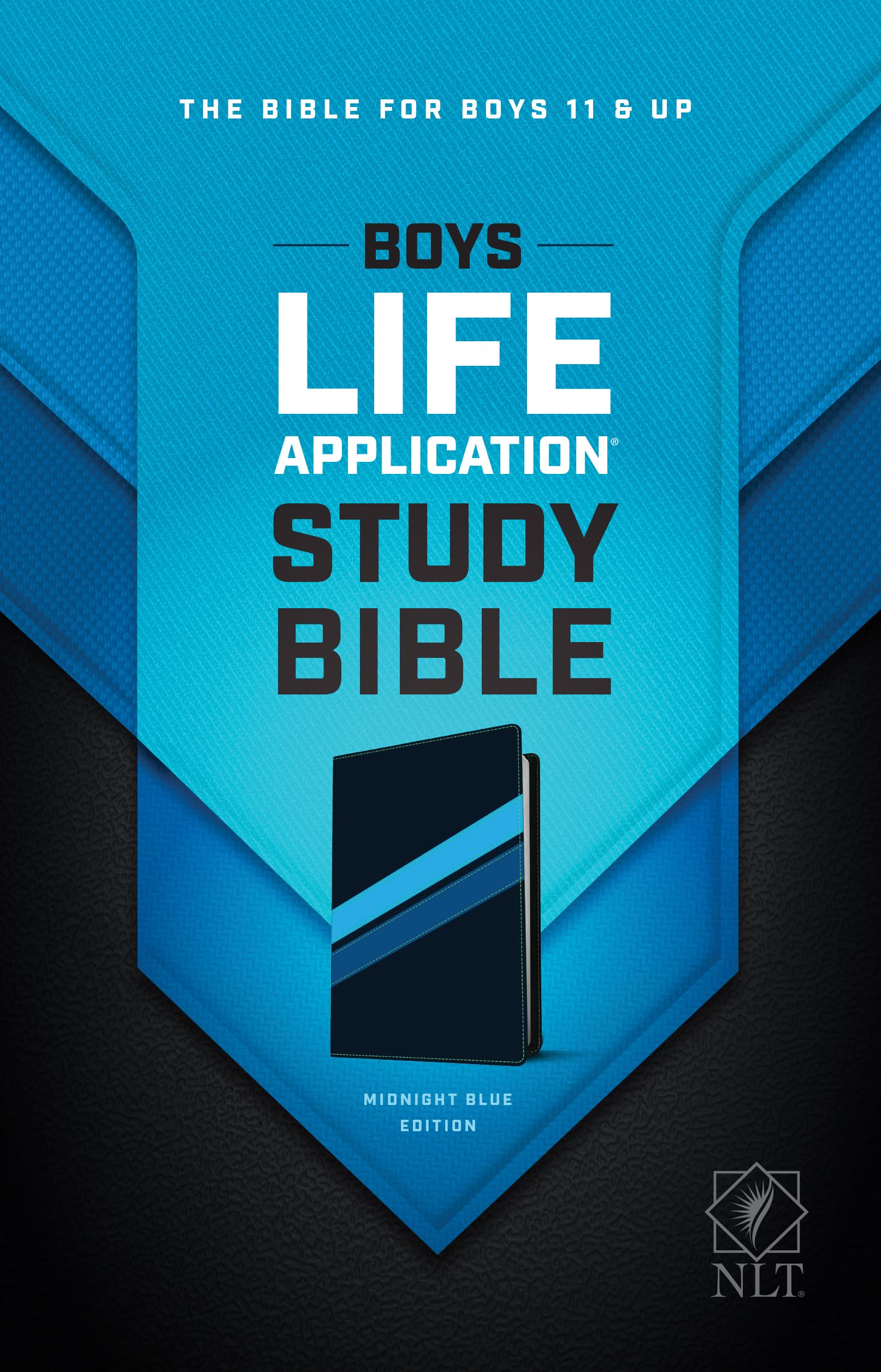 NLT Boys Life Application Study Bible, TuTone: New Living Translation, Midnight Blue Edition