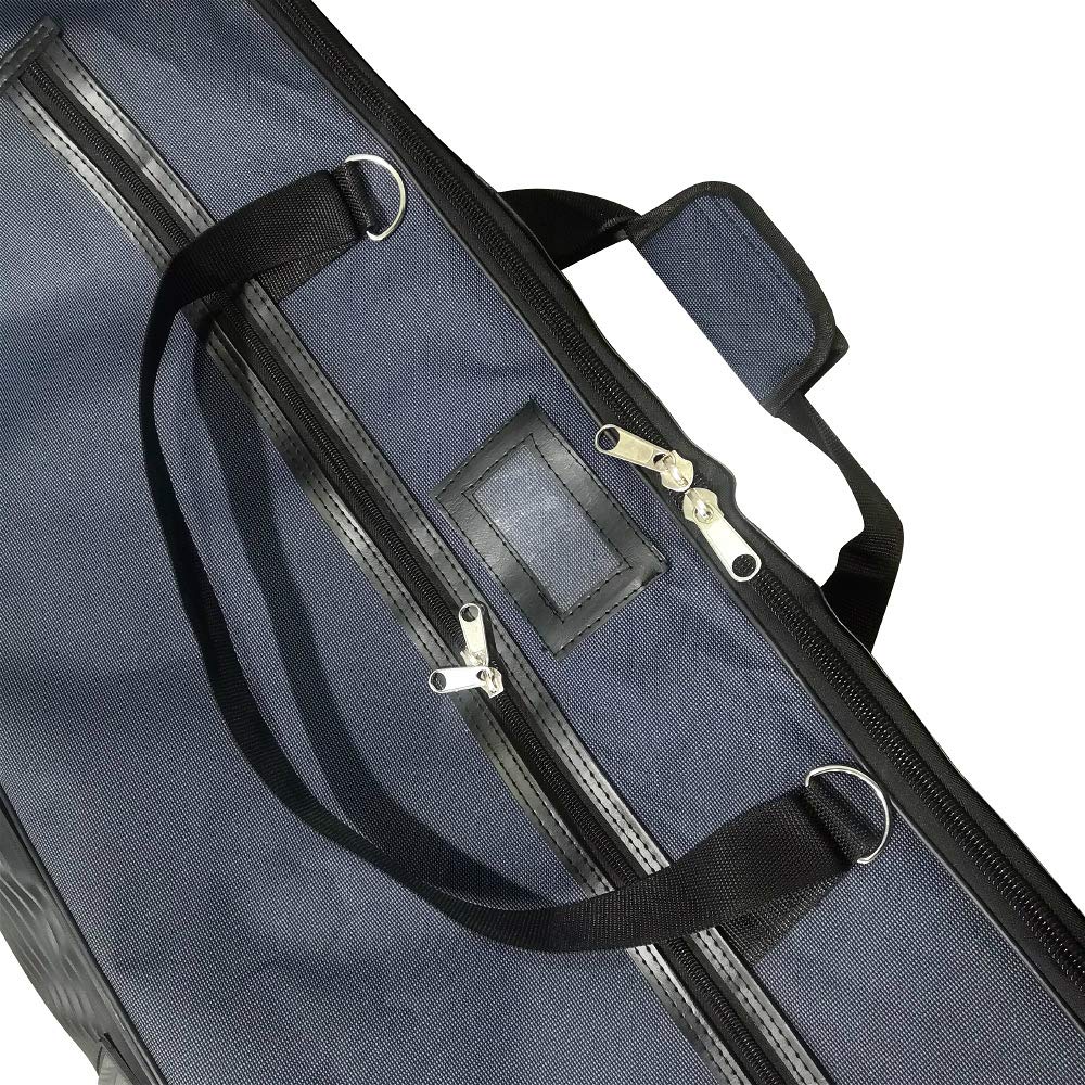 AMEYXGS Sac d'arc Classique de tir à l'arc étui à Arc Long 65/67 Pouces Sac à Arc en Tissu Oxford Support pour flèches et Accessoires