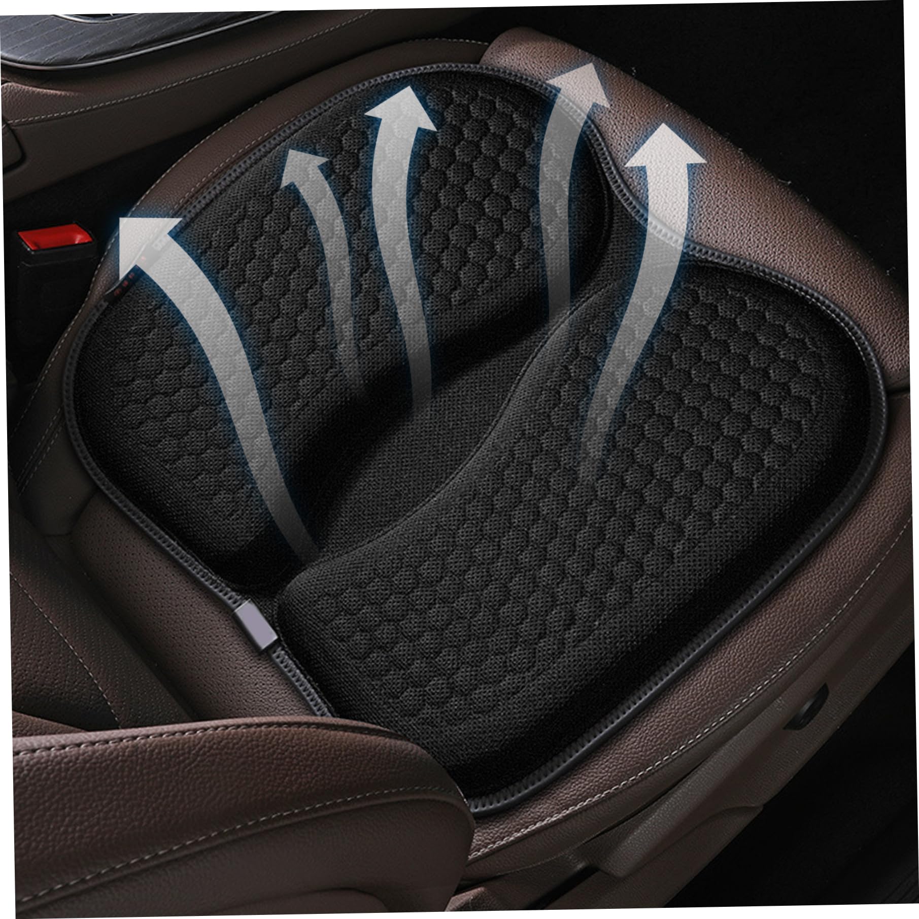 Coussin de siège en gel contre mal de dos et assise rigide de bureau