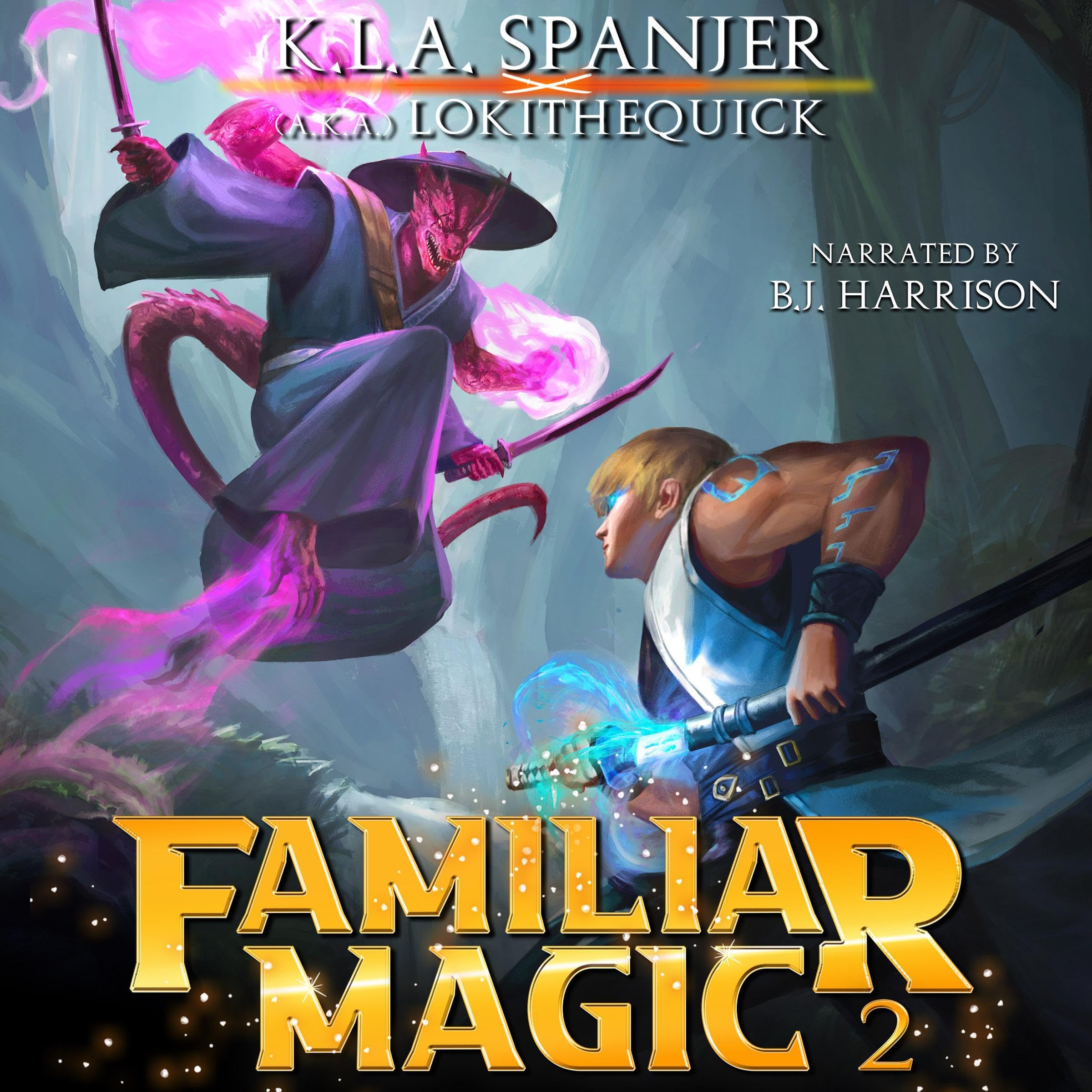 Cover art for Familiar Magic, Book Two