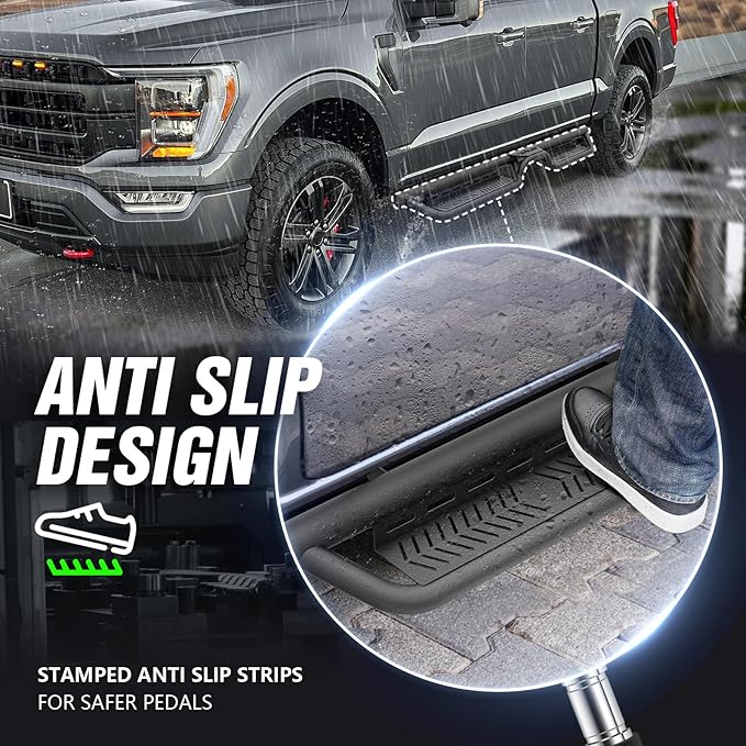 Estribos Laterales para Ford F150-F350 SuperCrew Cab miniatura 5